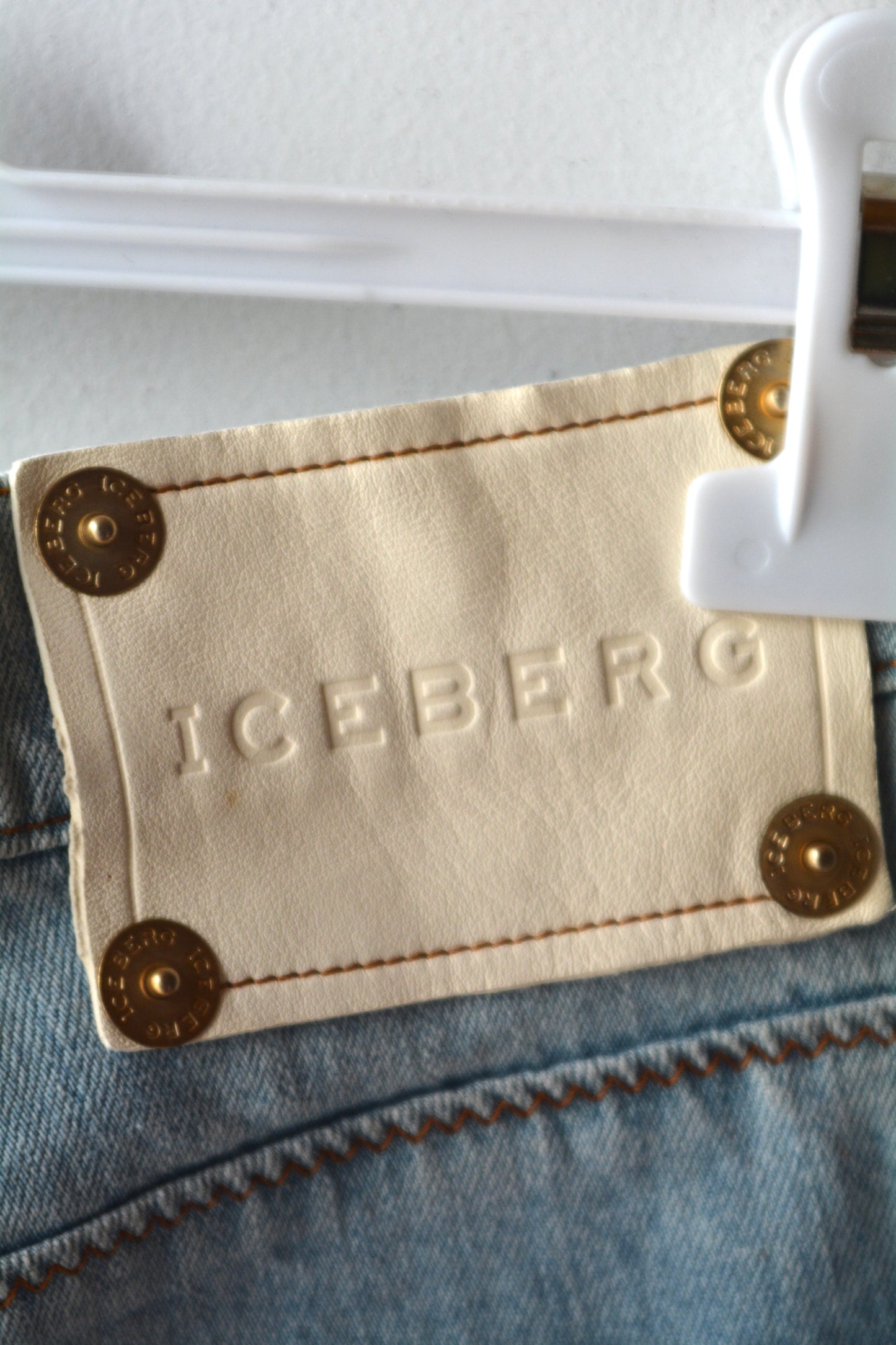 Jeans Iceberg Deadstock Patch Tie-Dye Gilmar Made in Italy
