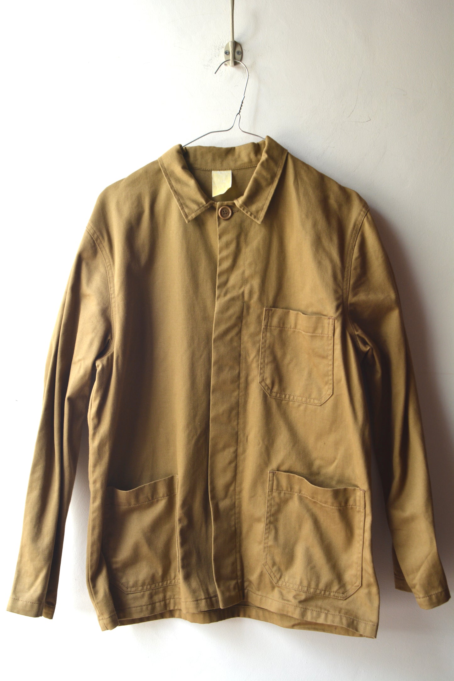 Vintage Work Jacket – Khaki Cotton