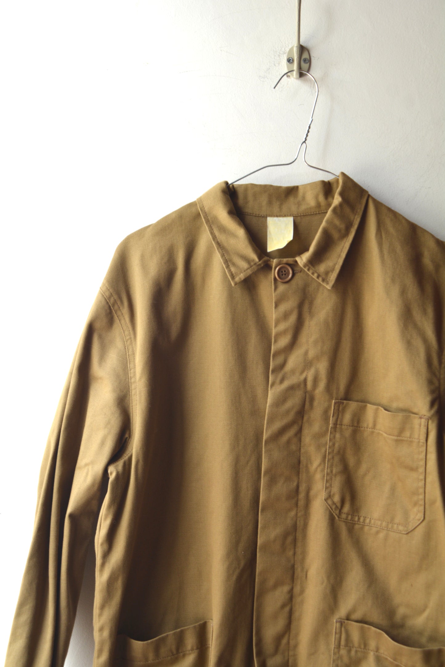 Vintage Work Jacket – Khaki Cotton