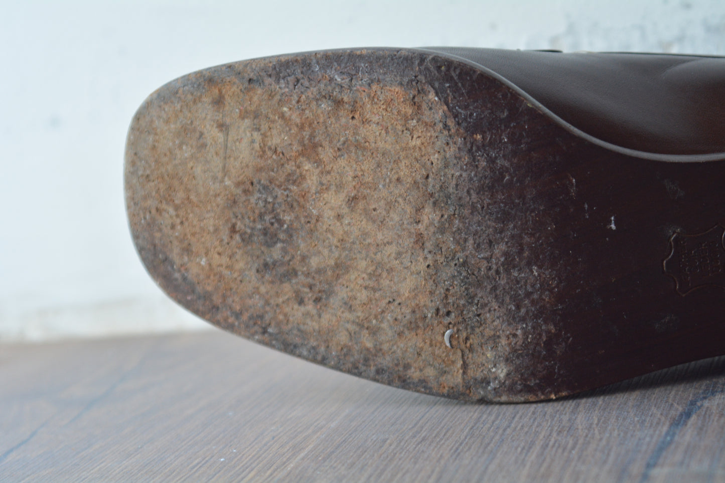 Fendi — Loafer FF Logo Pelle Marrone Donna Taglia 39.5