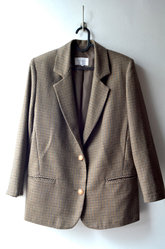 Blazer Pied-de-Poule Immagine Vintage – Made in Italy