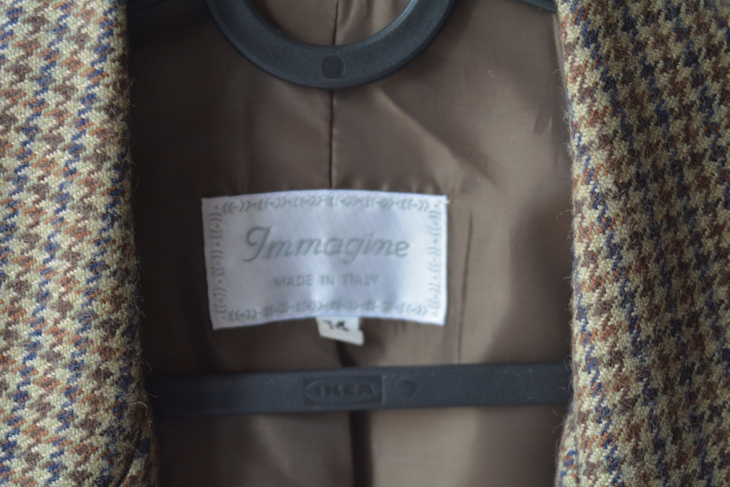 Blazer Pied-de-Poule Immagine Vintage – Made in Italy