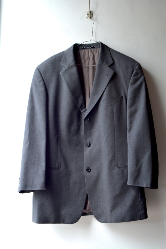 Blazer Hugo Boss Einstein/Omega Lana Vergine Grigio – Taglia 52 IT / L – Made in USA