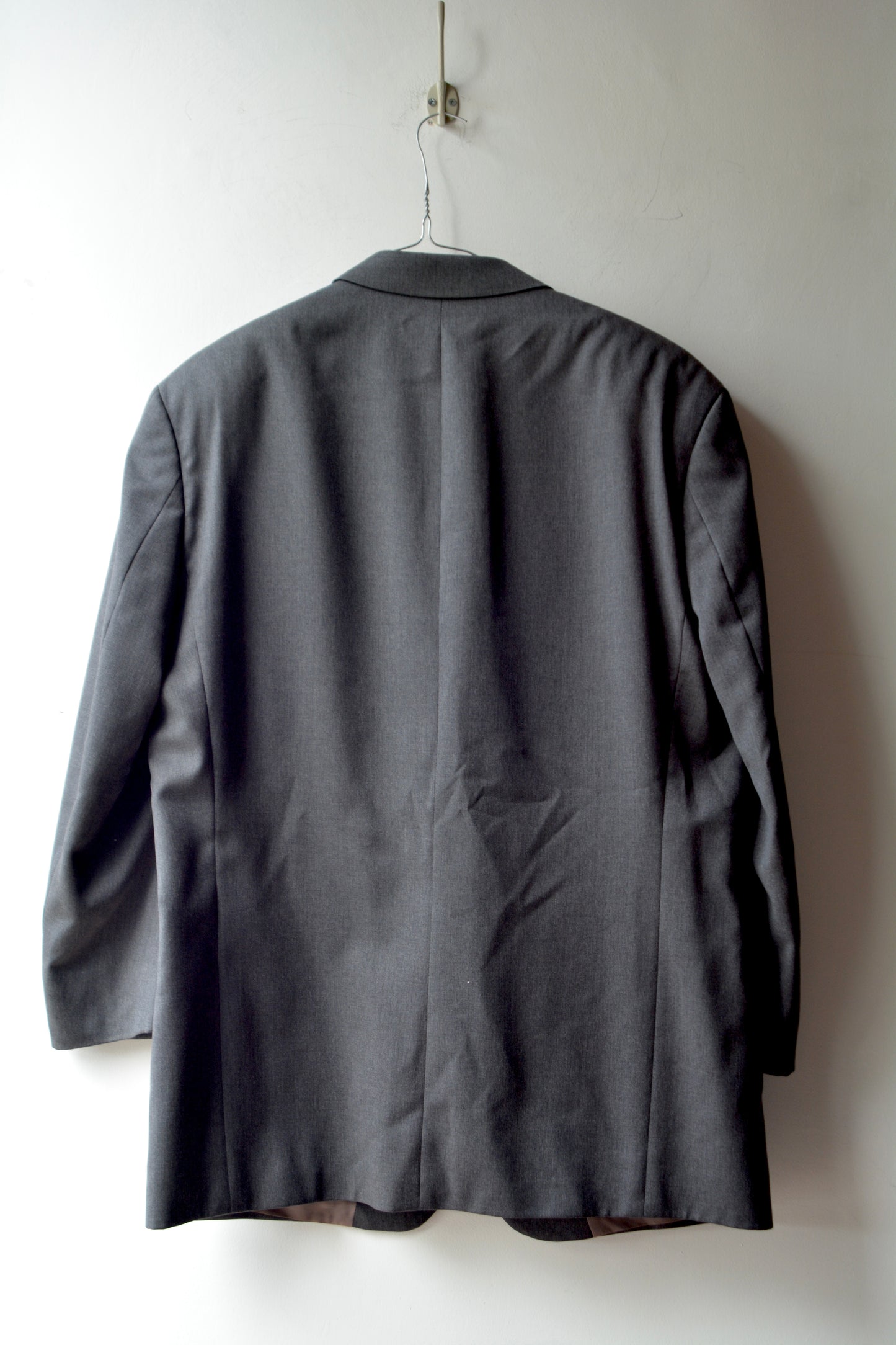 Blazer Hugo Boss Einstein/Omega Lana Vergine Grigio – Taglia 52 IT / L – Made in USA