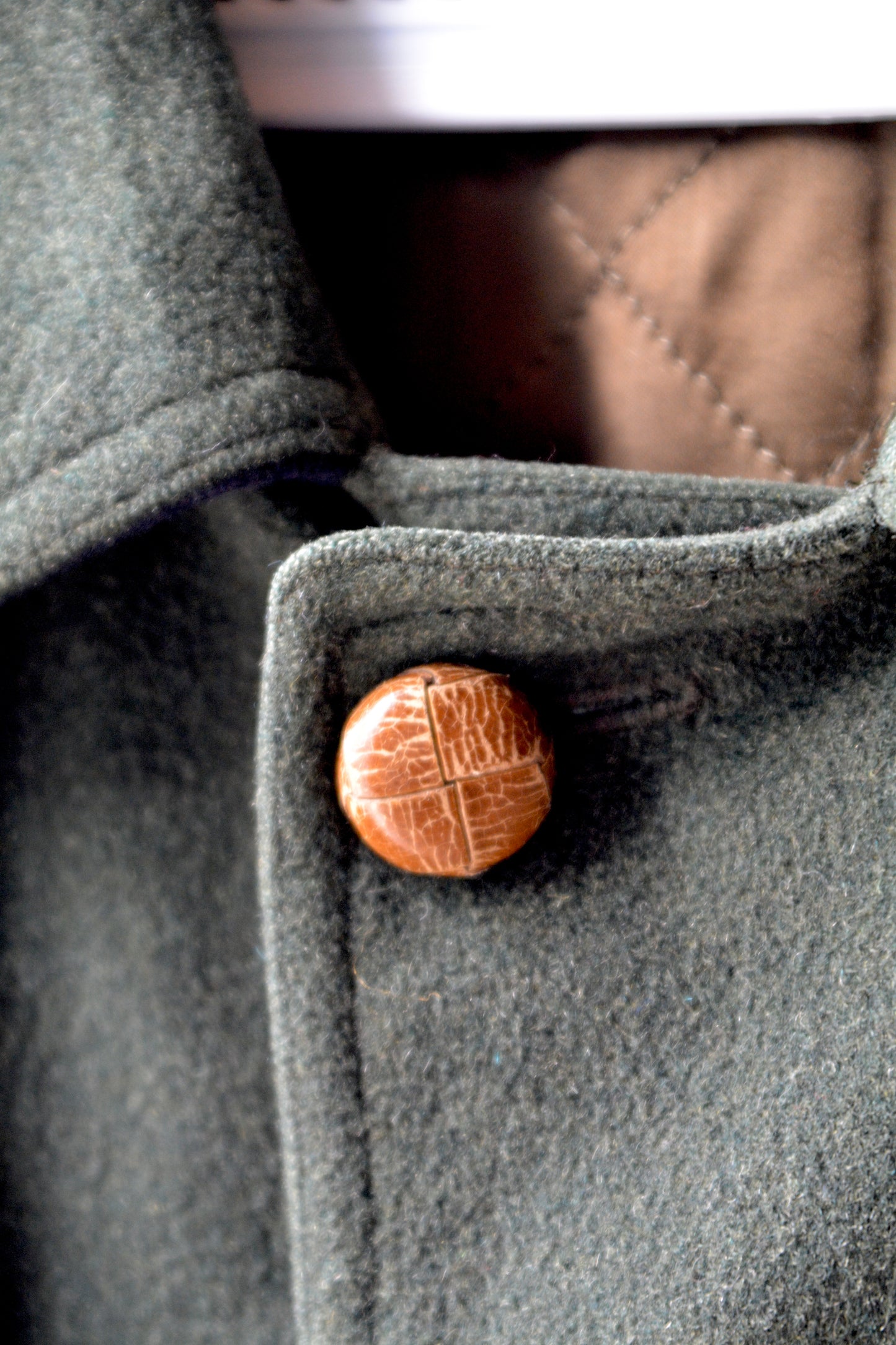 Cappotto in Lana Moessmer Facis Verde Militare – Uomo L/XL