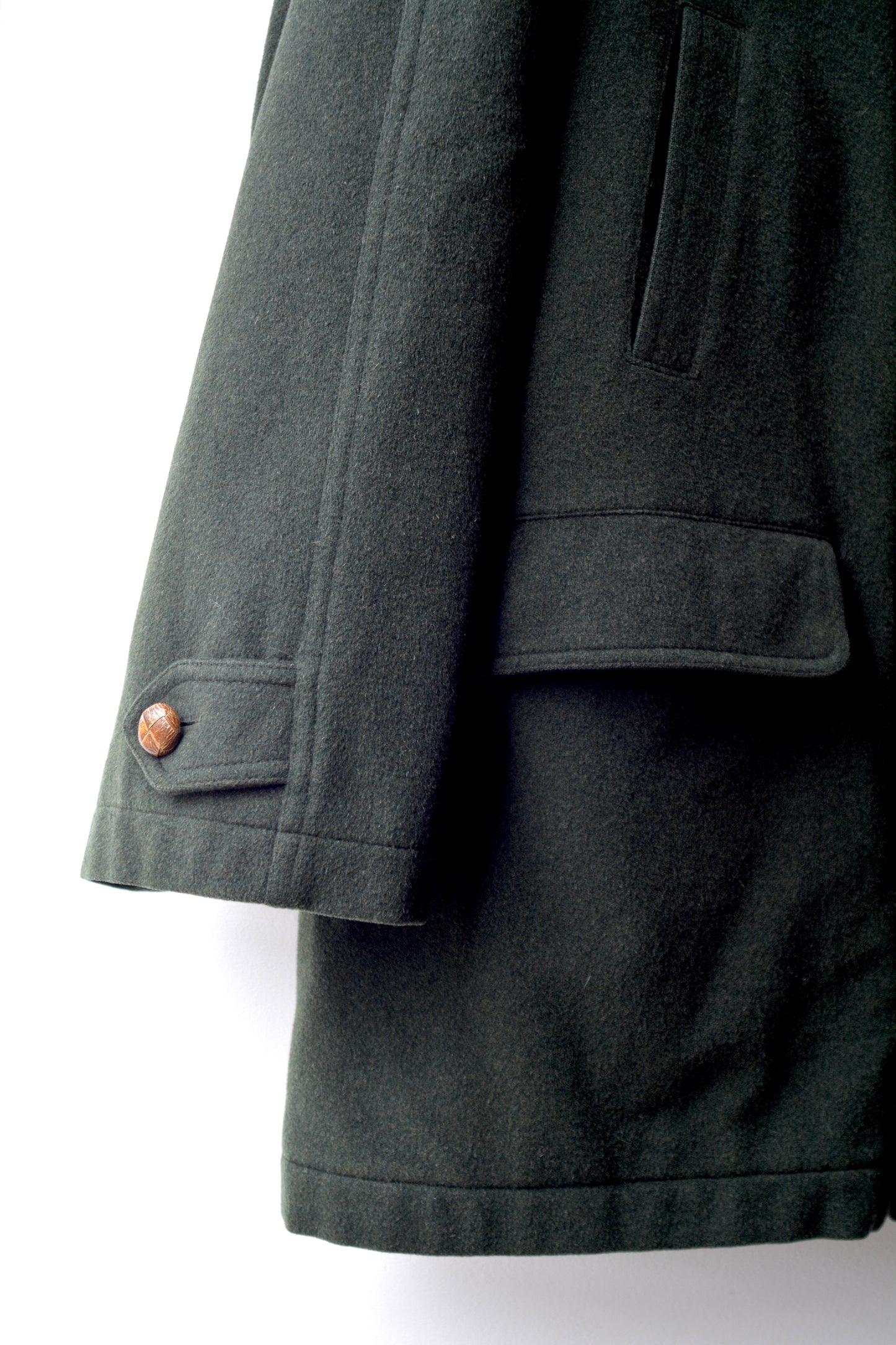 Cappotto in Lana Moessmer Facis Verde Militare – Uomo L/XL