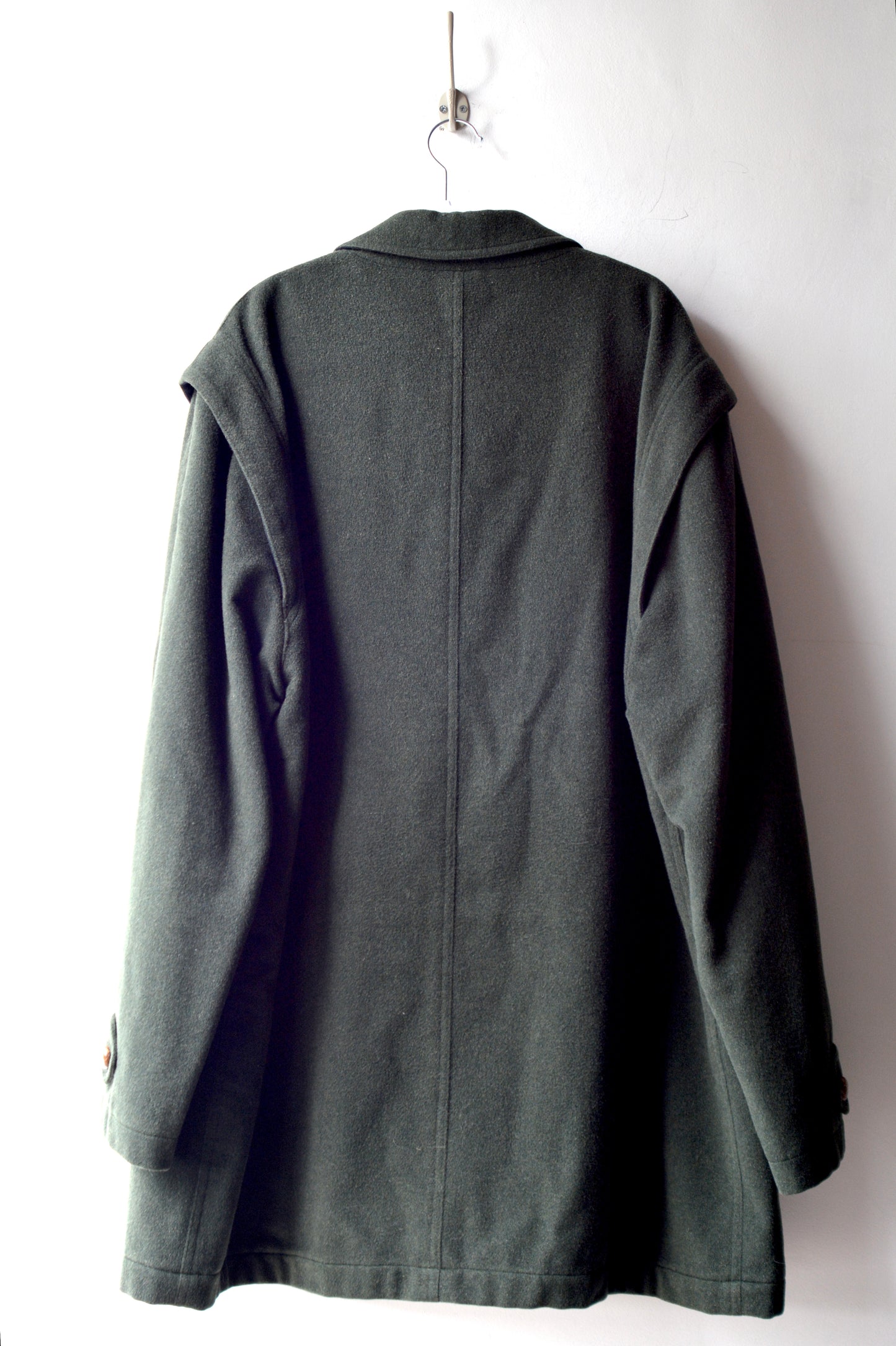 Cappotto in Lana Moessmer Facis Verde Militare – Uomo L/XL
