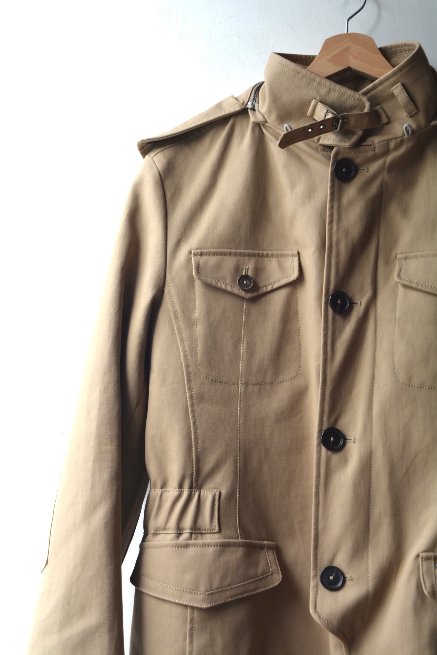 Giacca Field Lardini Beige Khaki – Cotone – Taglia L