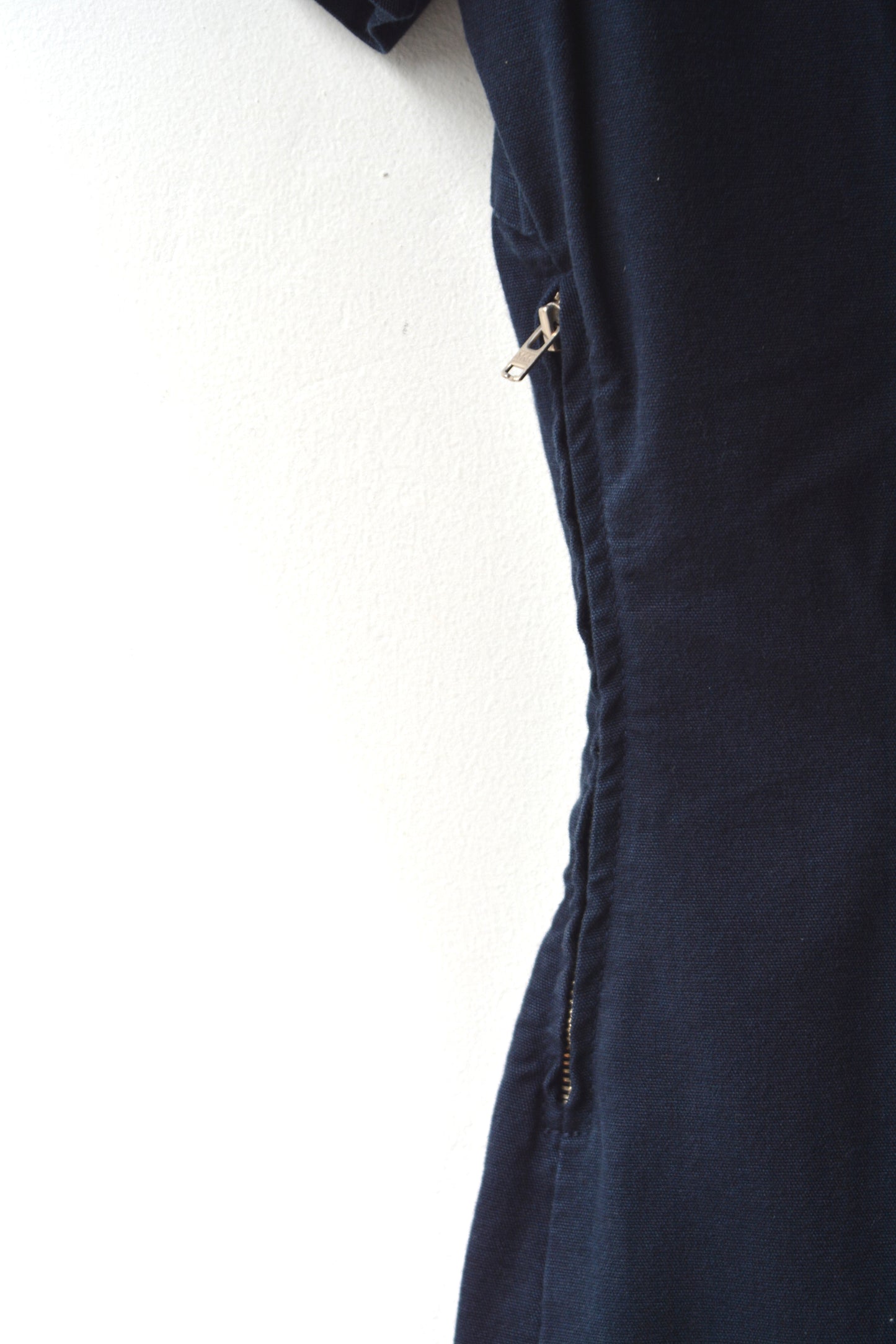 Sisley Basic Denim – Vestito Denim Blu Navy Lacci Frontali