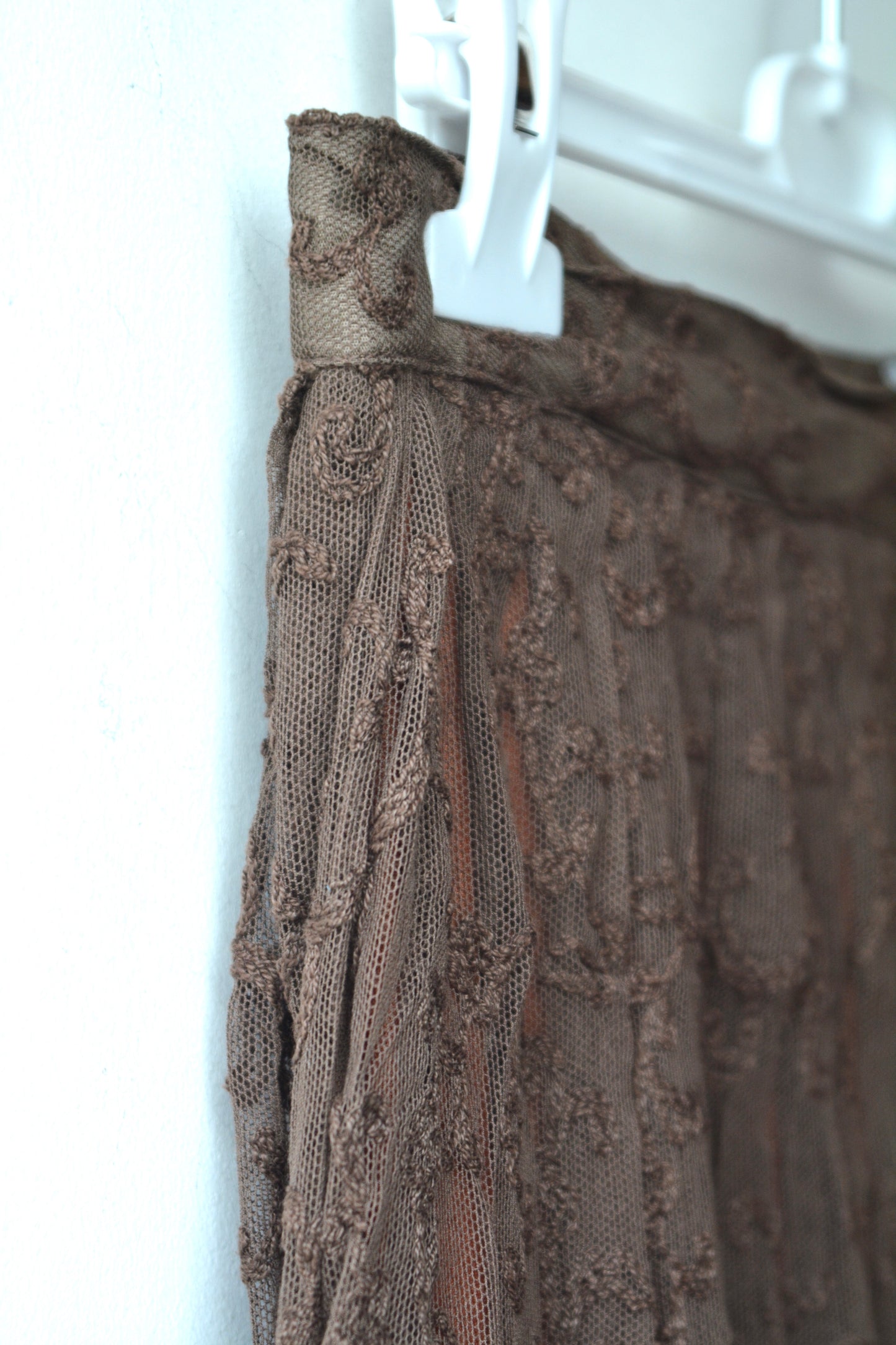 Gonna Midi Vintage in Pizzo – Eclaire Made in Italy Taglia 44