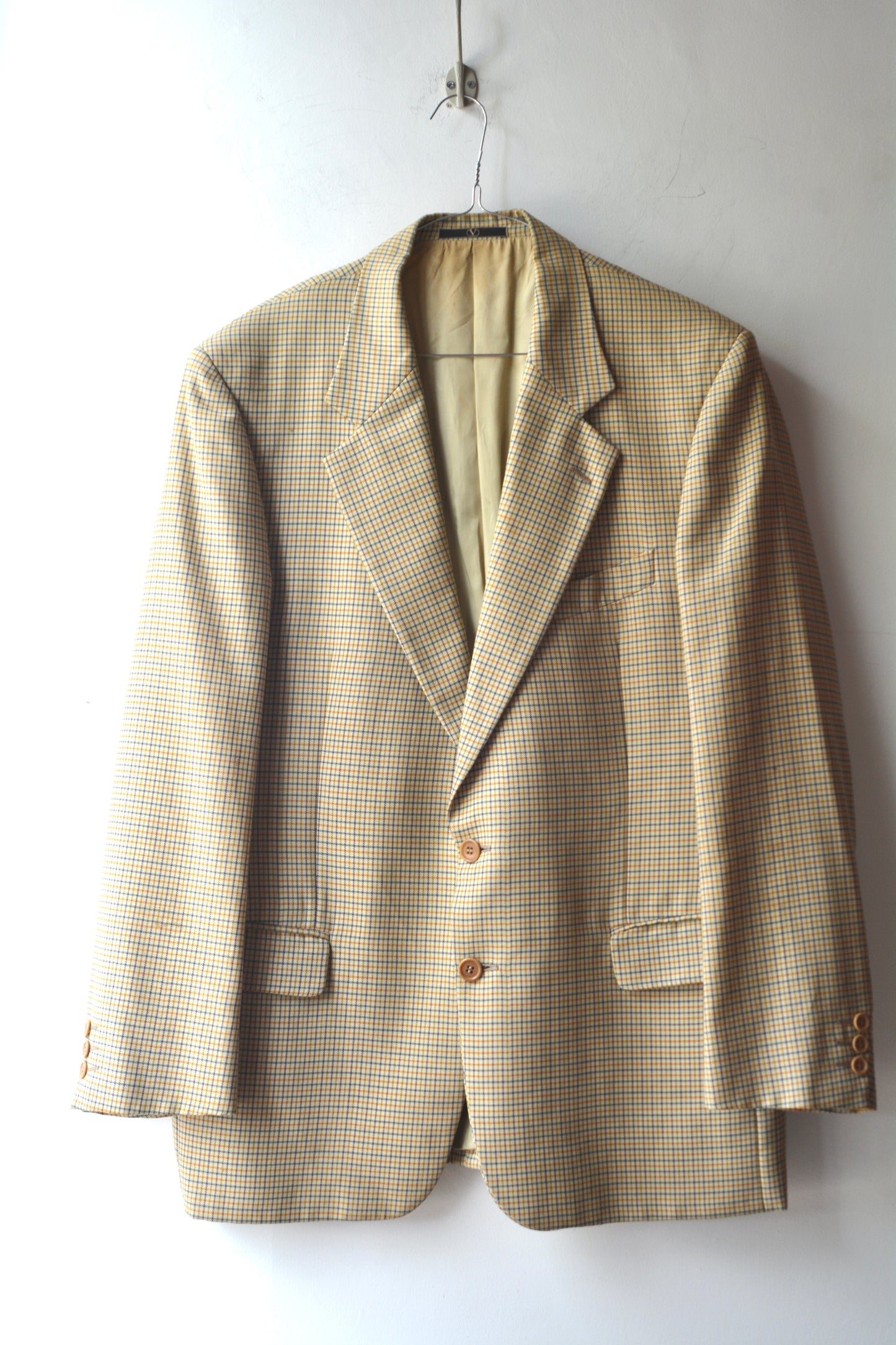 Blazer Vintage Valentino – Pura Lana Vergine Principe di Galles