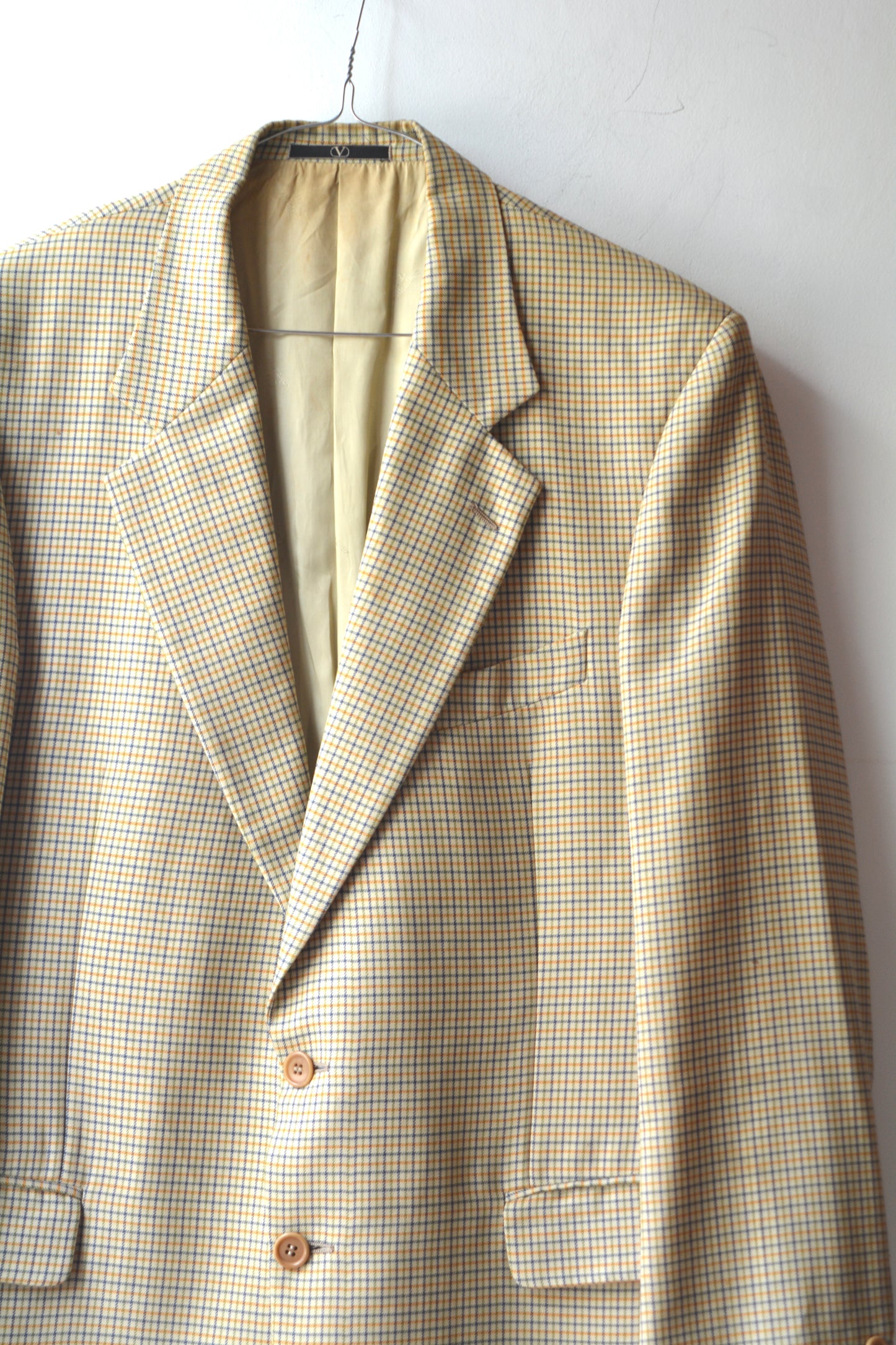 Blazer Vintage Valentino – Pura Lana Vergine Principe di Galles