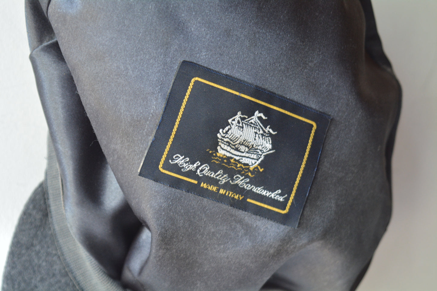 Coppola Vintage Lana Grigio Antracite – High Quality Handworked Made in Italy