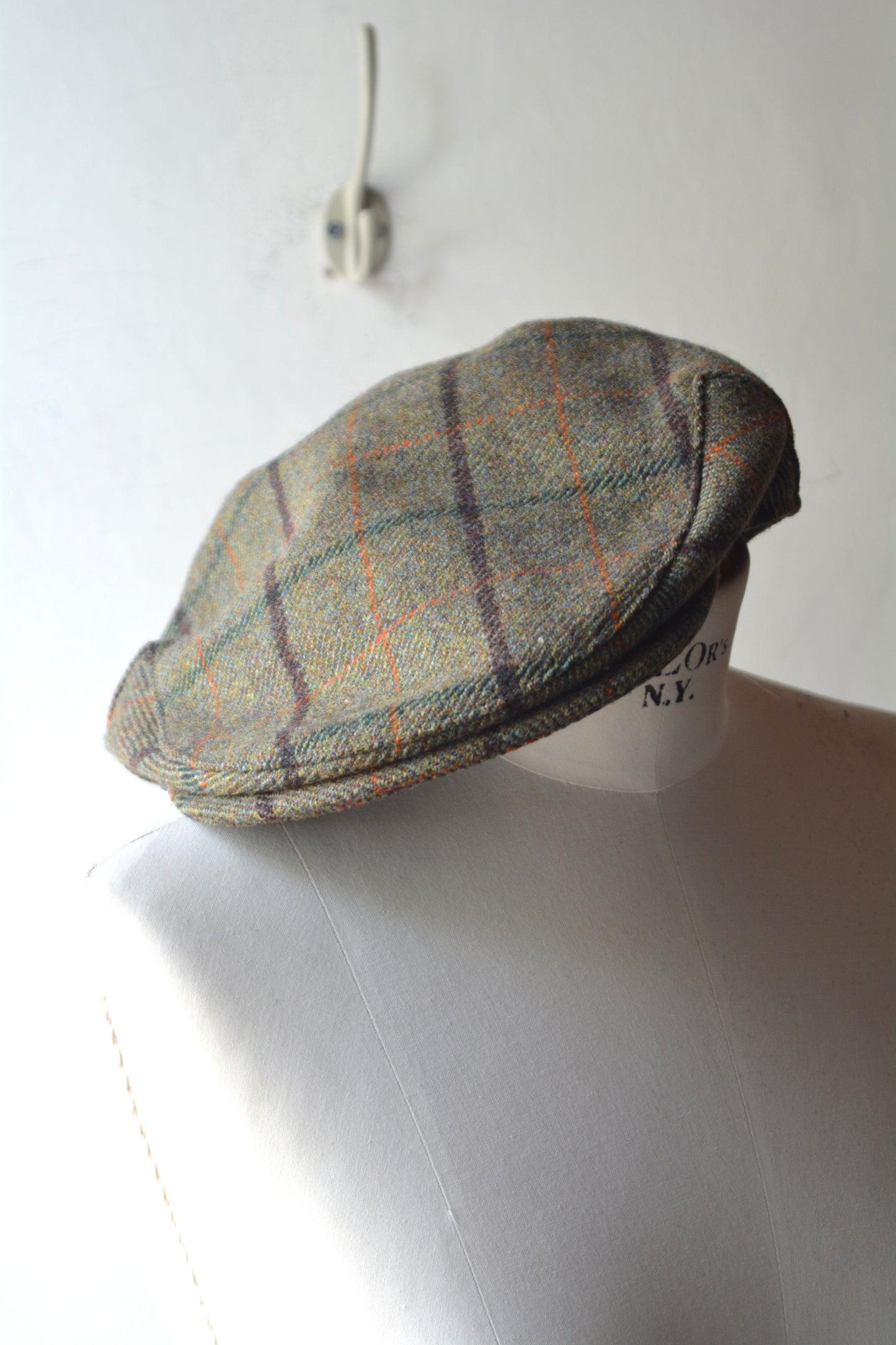 Christy's London – Coppola Vintage Tweed Scozzese Verde Muschio