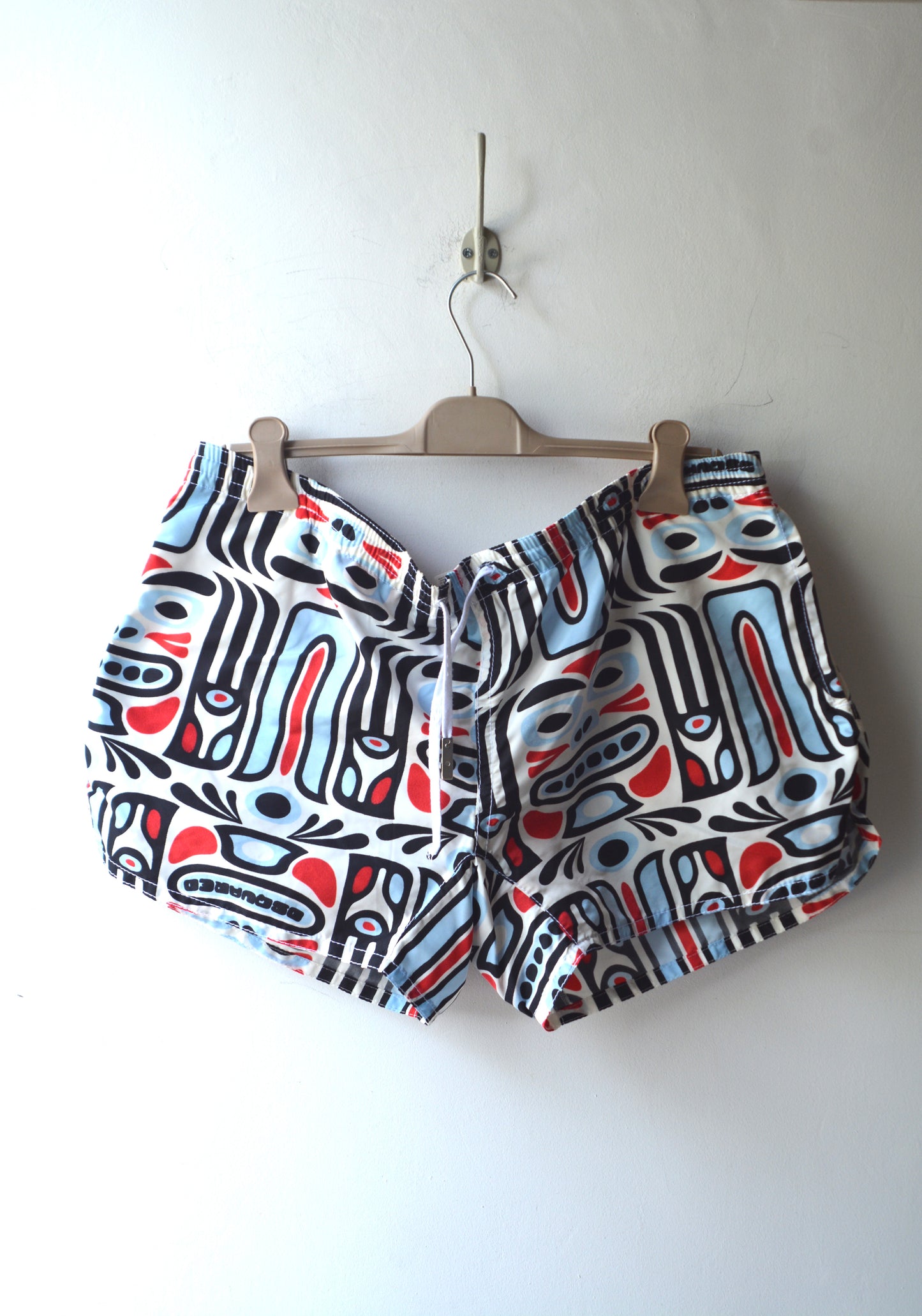Dsquared2 – Costume Shorts Vintage Stampa Tribale Made in Italy