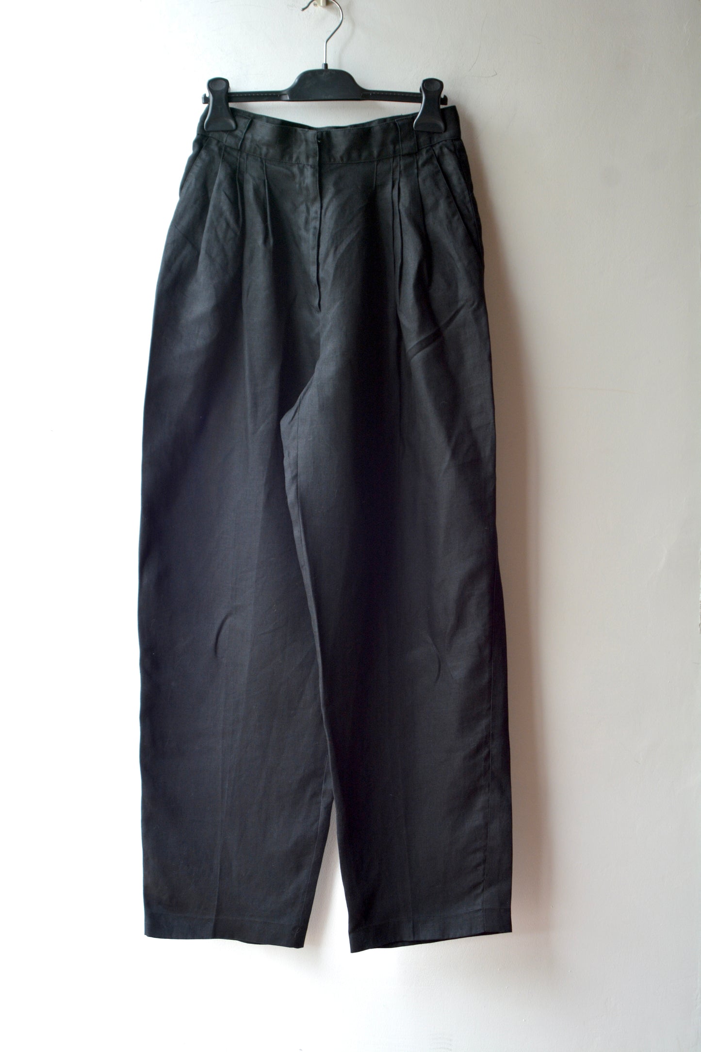 Gianni Versace Pantaloni Vintage Neri — Tg. 42