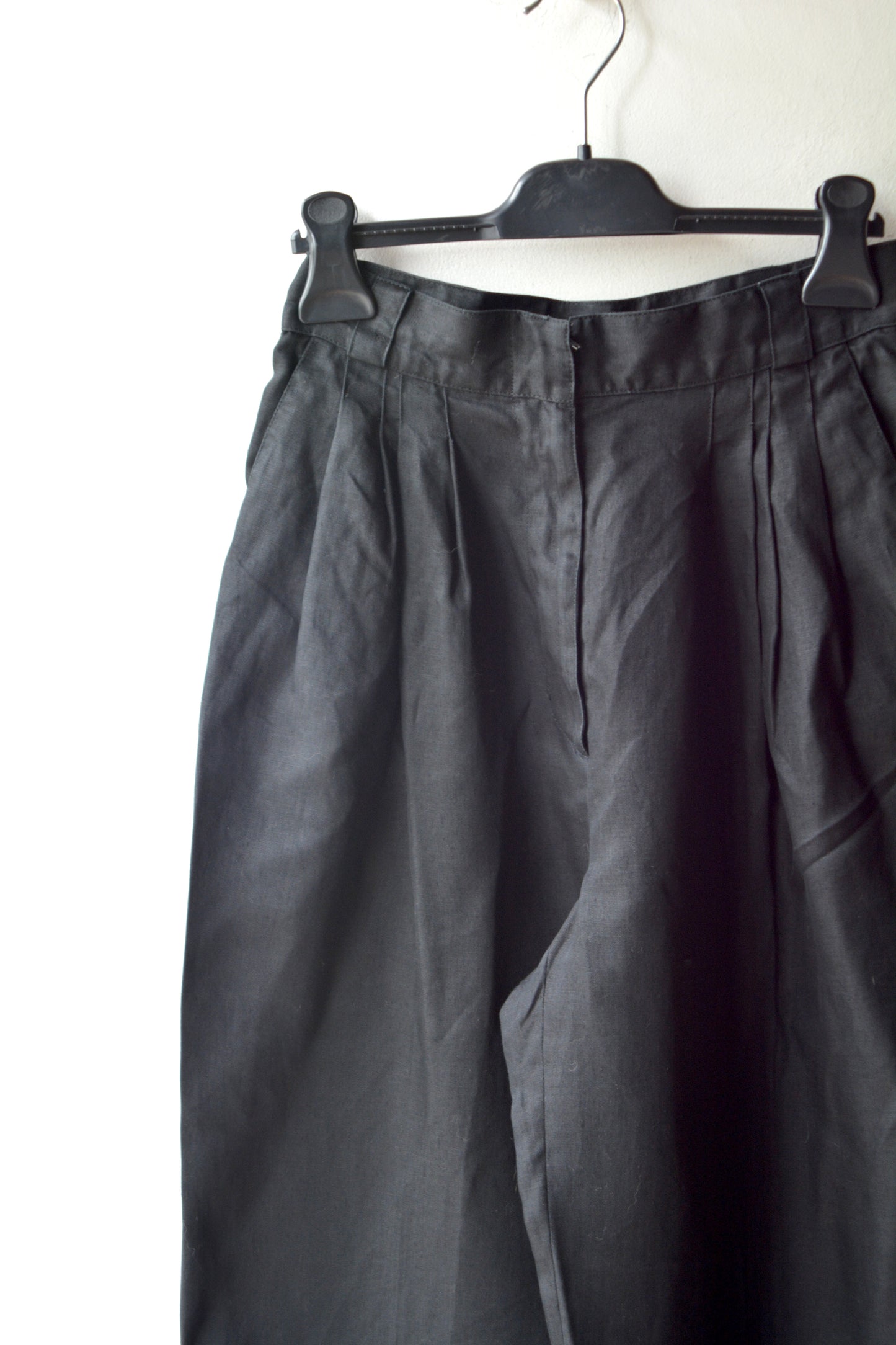 Gianni Versace Pantaloni Vintage Neri — Tg. 42