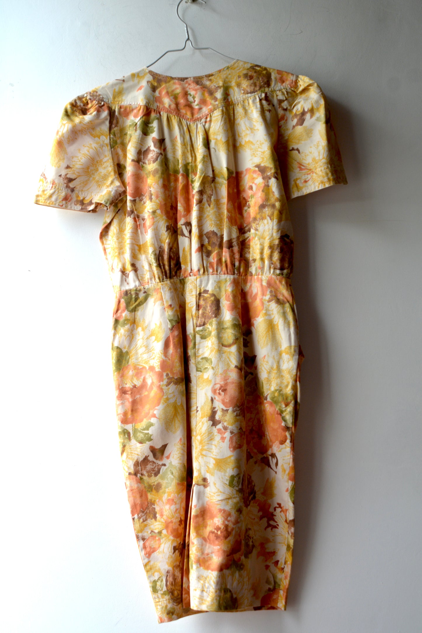 Pinuccia Botondi — Abito Midi Floreale Acquerello Made in Italy