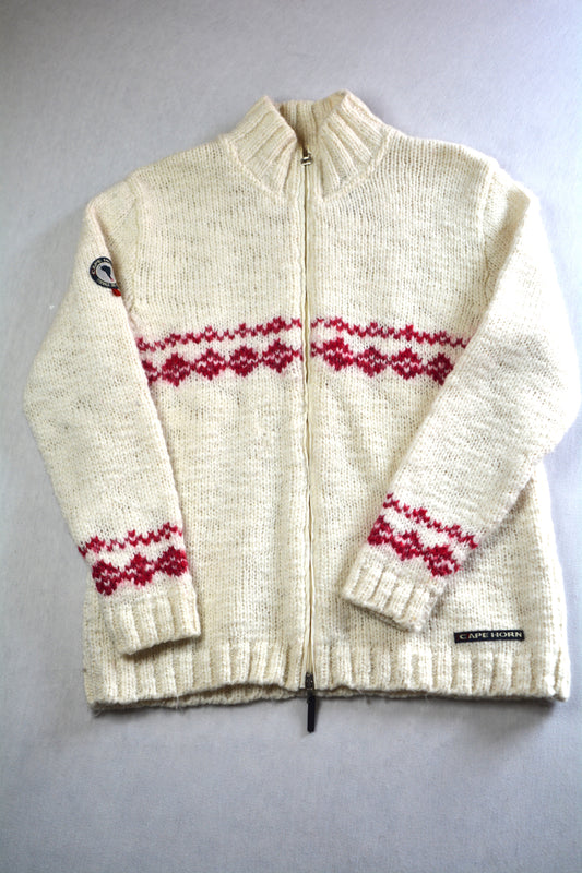 Cape Horn Vintage Nordic Knit Sweater
