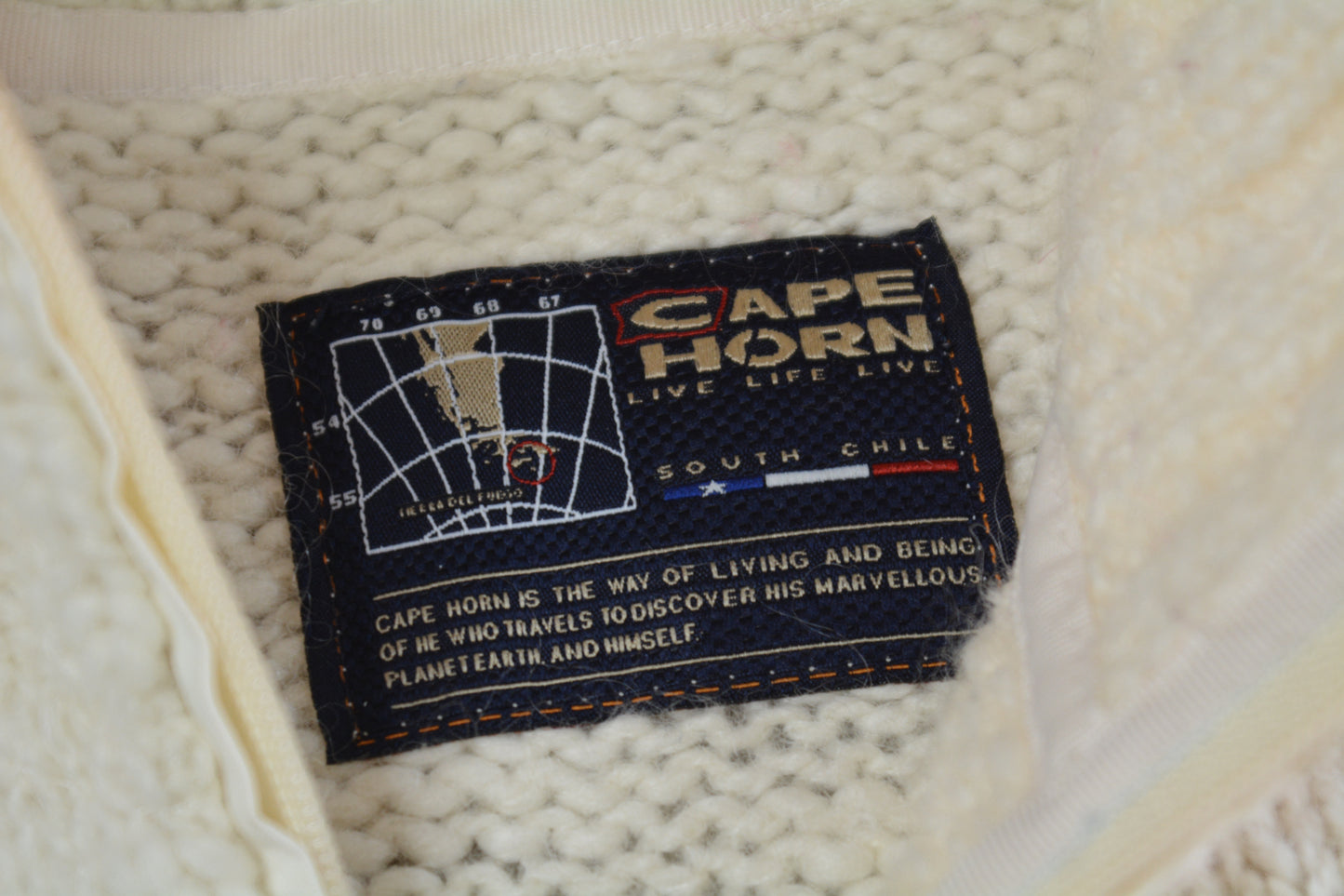Cape Horn Vintage Nordic Knit Sweater