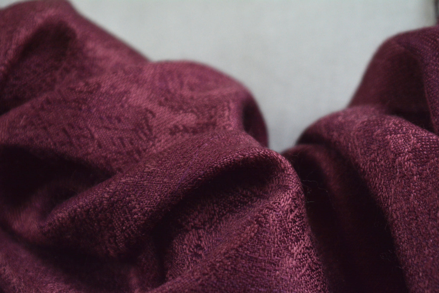 Egon Furstenberg – Pashmina Bordeaux 30% Seta 70% Lana