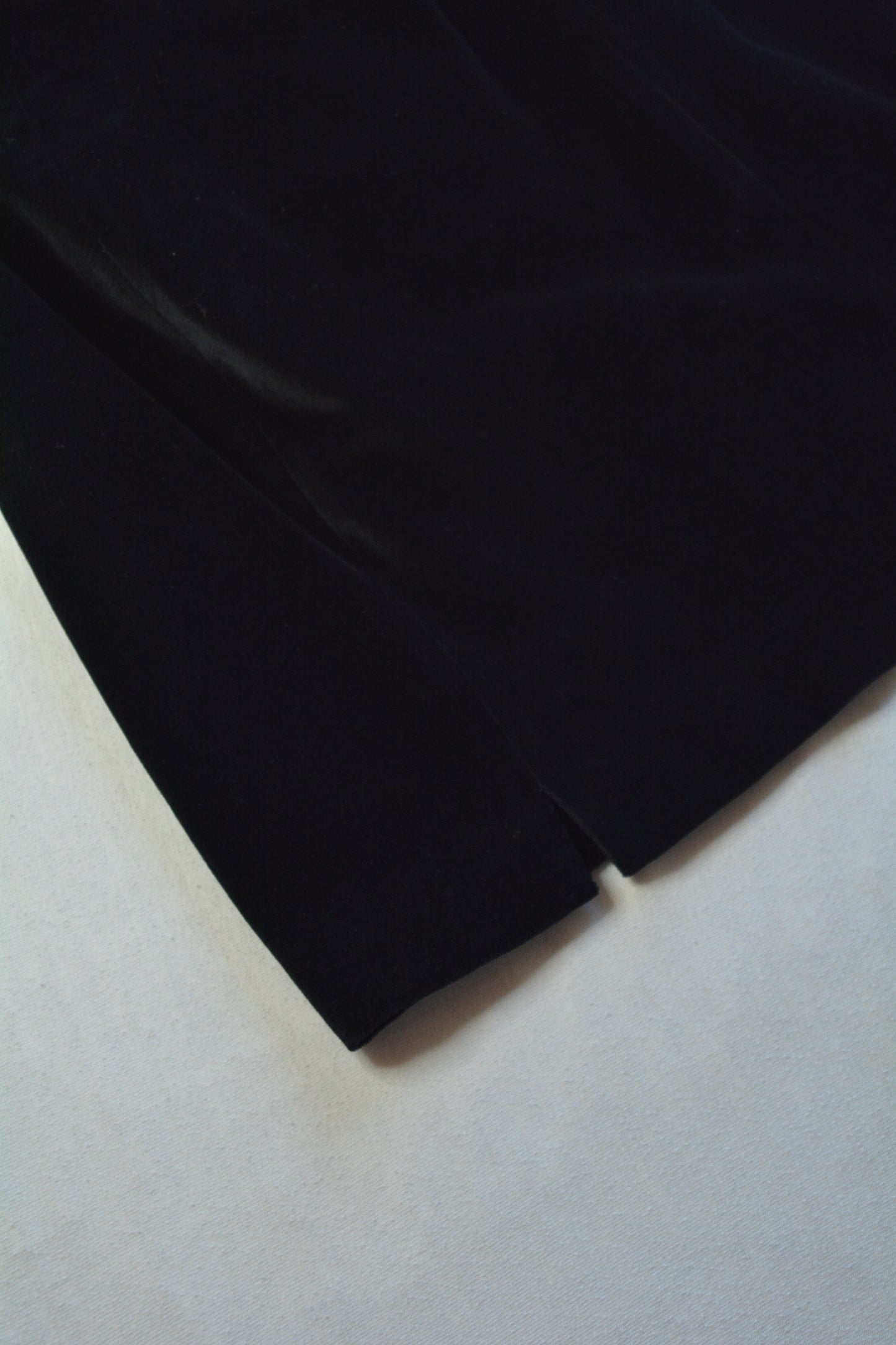 Abito Bustier Vintage Fiorucci – Velluto Nero