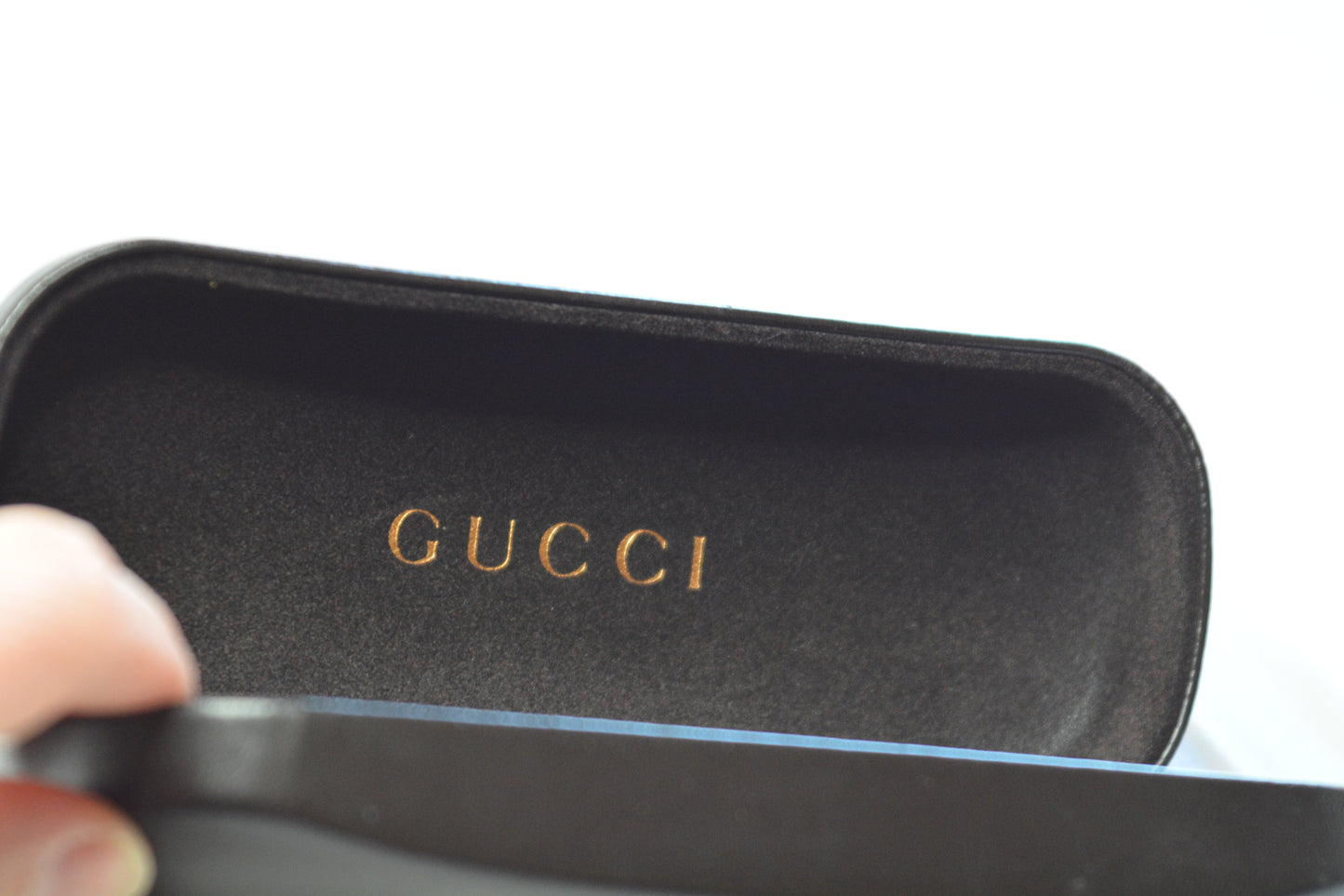 Gucci — Occhiali da Vista Vintage GG 1553 Bianchi con Custodia Originale