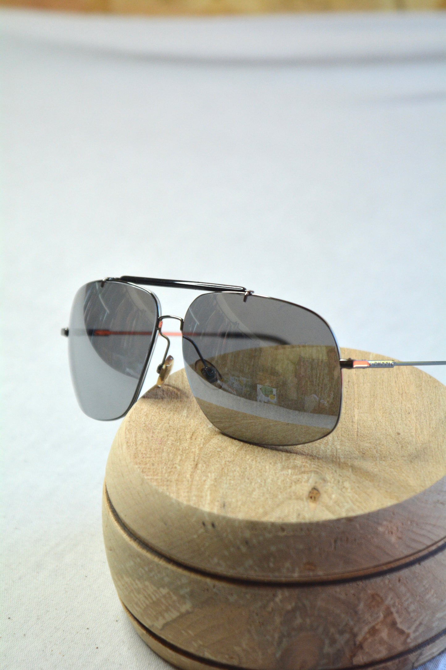 Gucci — Occhiali da Sole Aviator Quadrati Lenti Grigio Specchiato