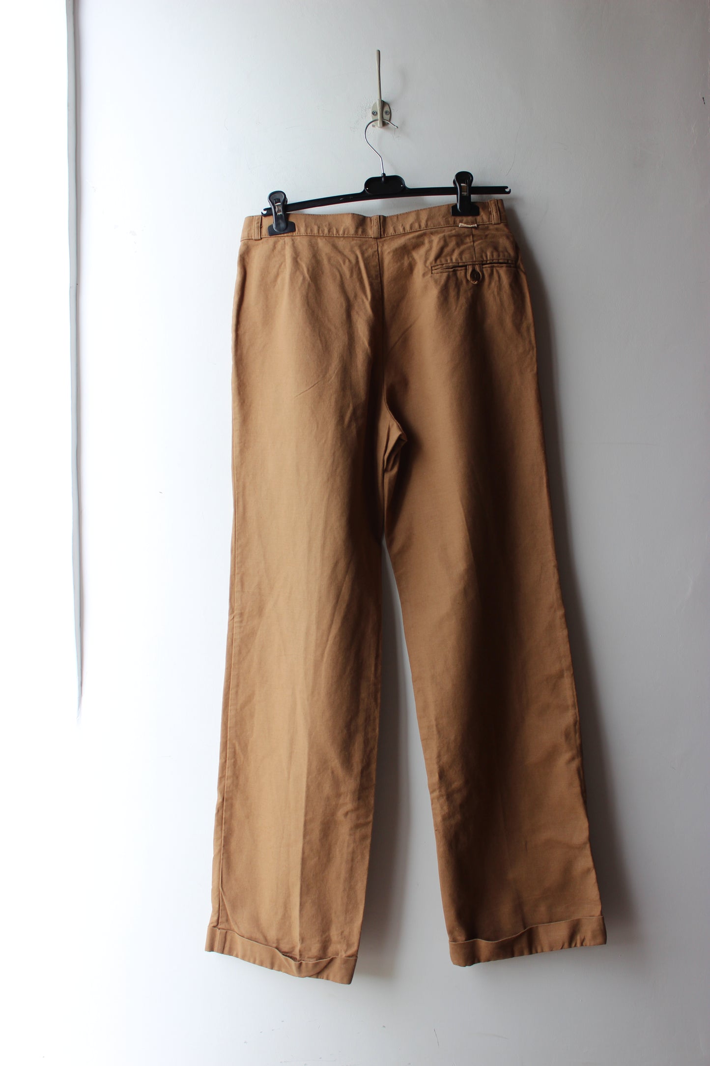 Pantaloni Vintage Cherokee - Lino e Cotone Cammello