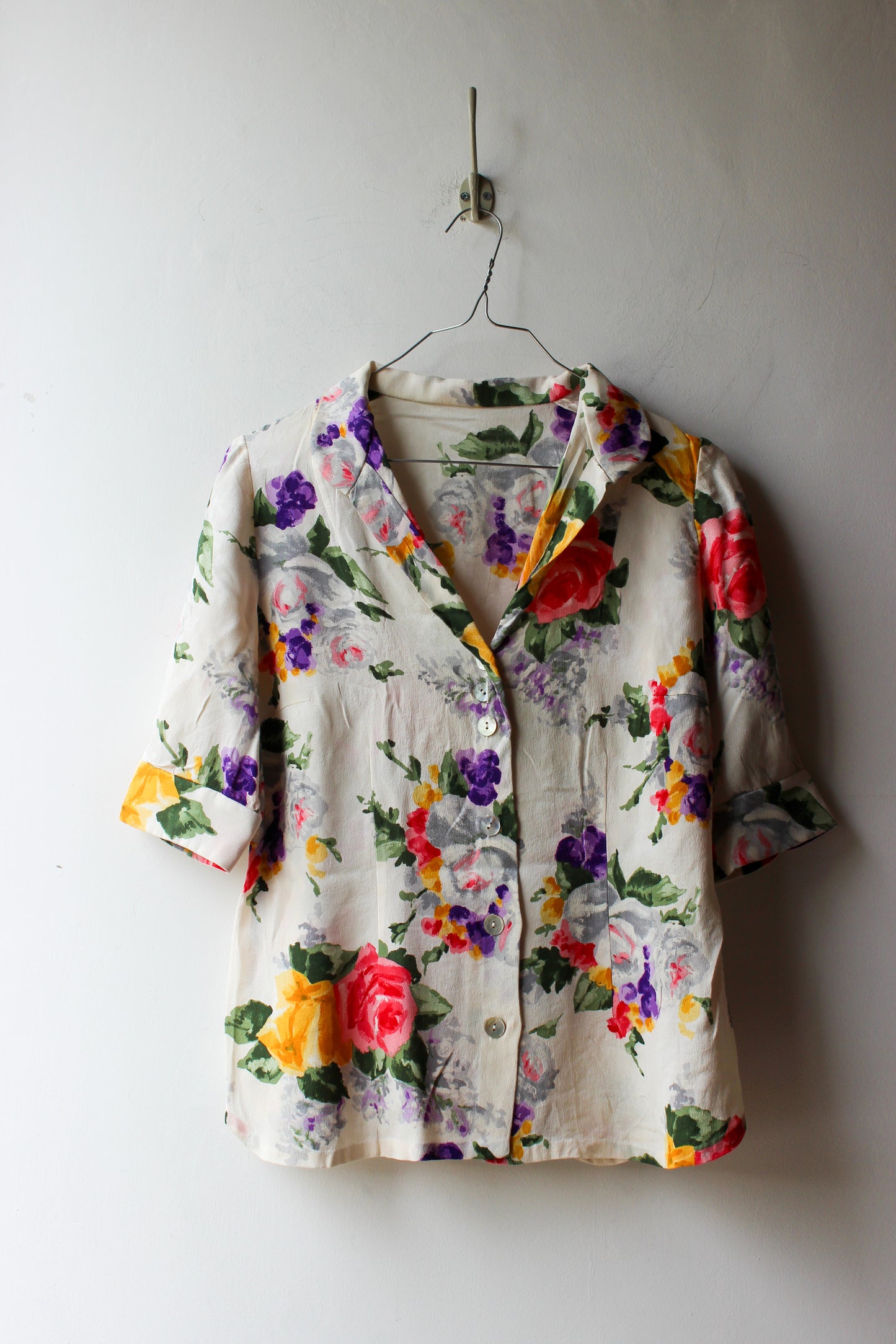 Camicia Floreale Vintage