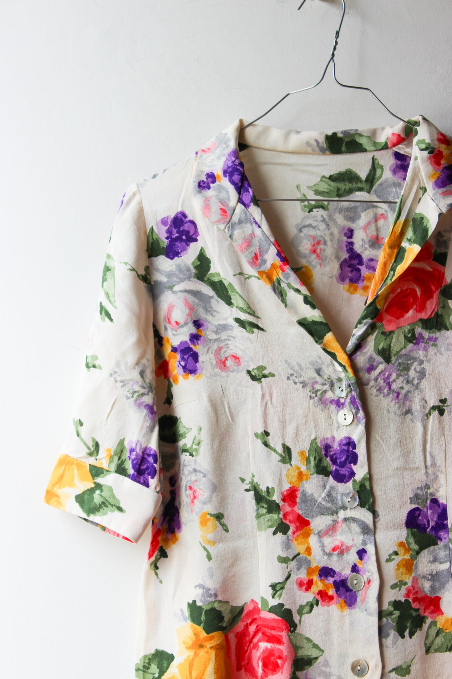 Camicia Floreale Vintage
