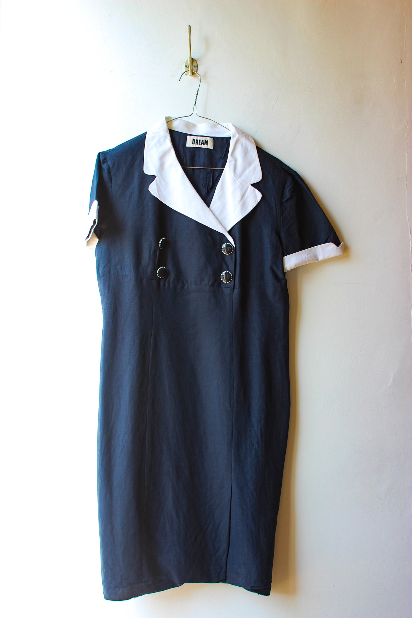 Abito Vintage Dream Stile Marinaro Blu e Bianco