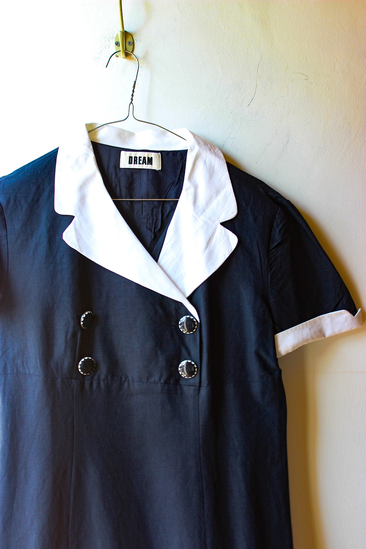 Abito Vintage Dream Stile Marinaro Blu e Bianco