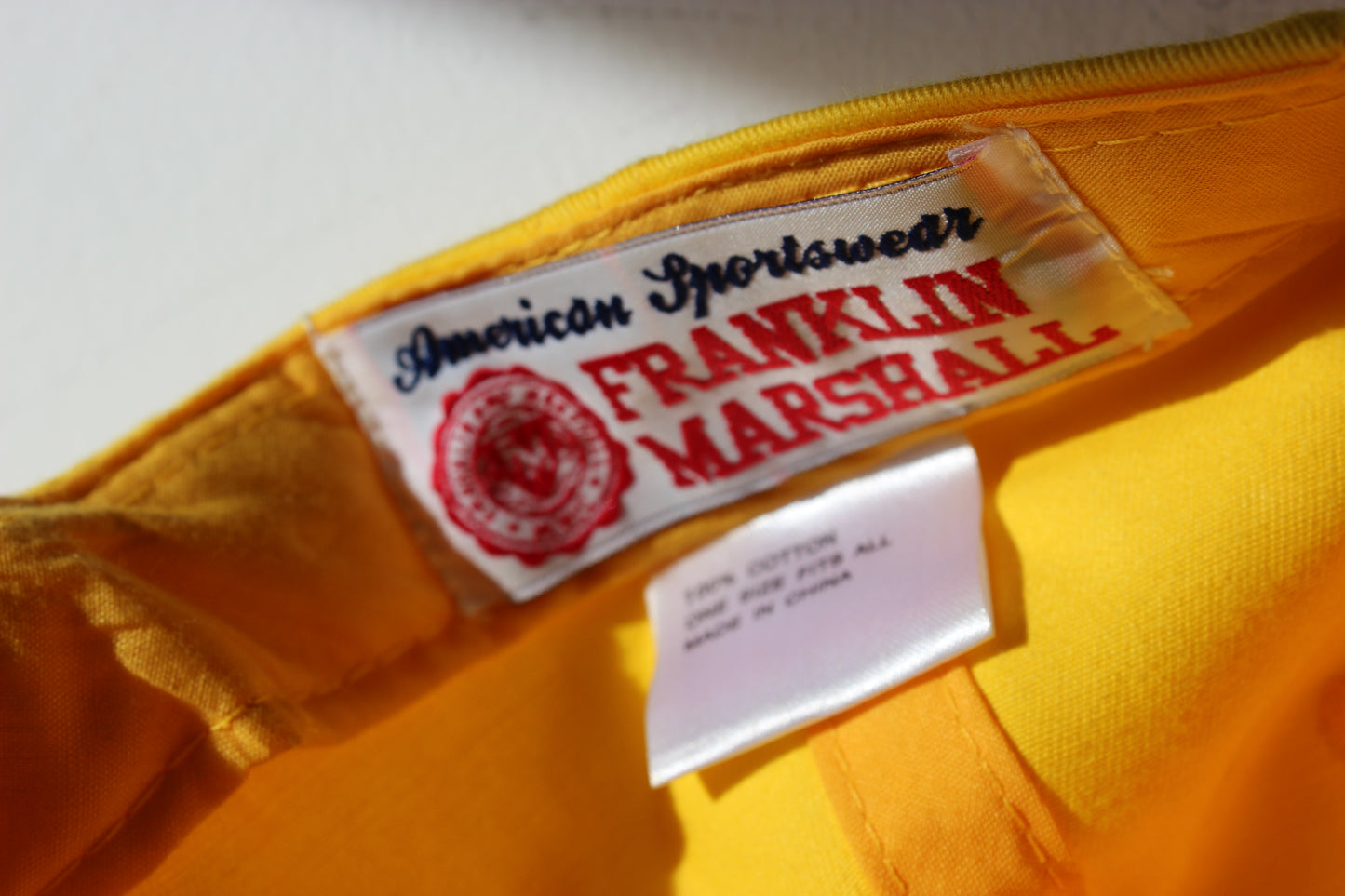 Franklin & Marshall Cappellino Iowa State Giallo Vintage