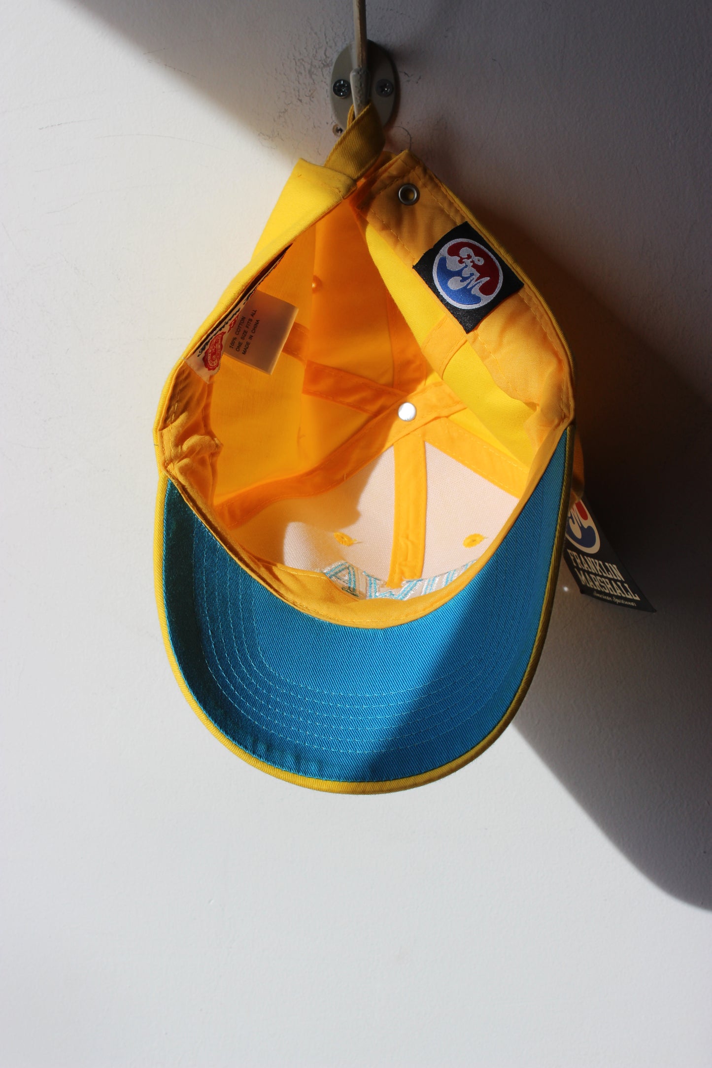 Franklin & Marshall Cappellino Iowa State Giallo Vintage