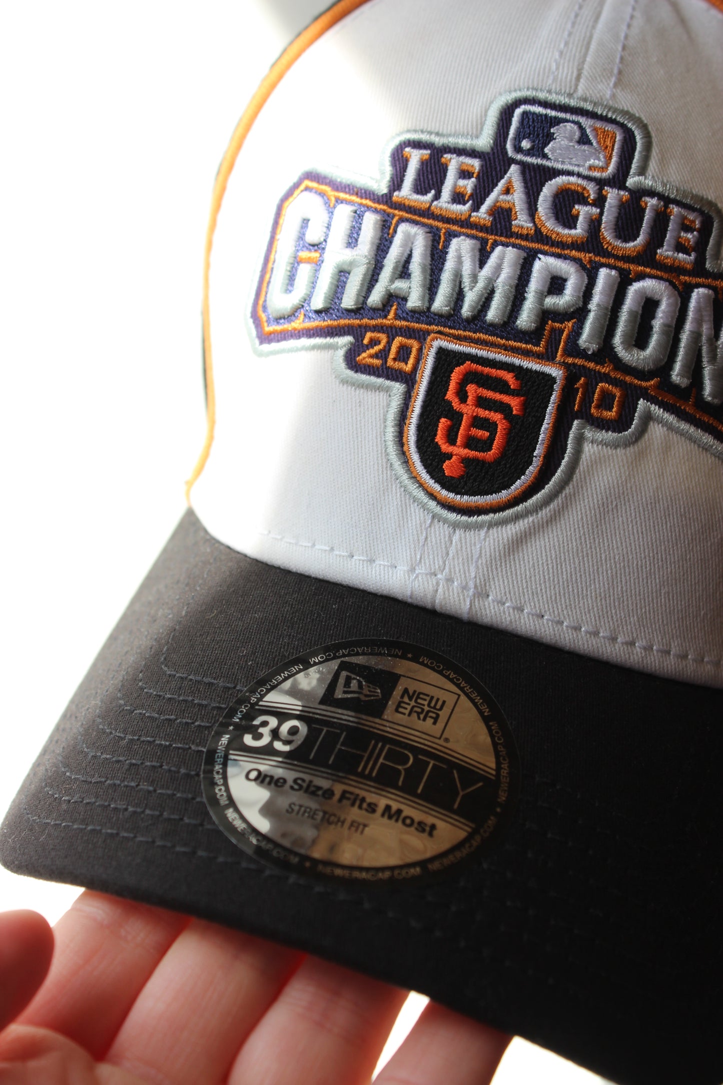 Cappellino New Era San Francisco Giants League Champions 2010