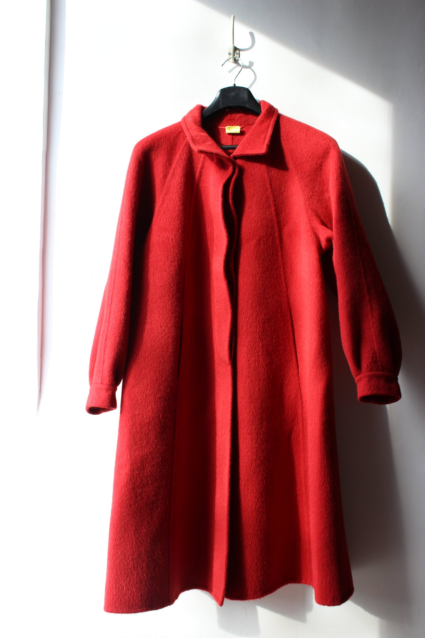 Cappotto Rosso Vogue Milano – Alpaca e Lana Vergine