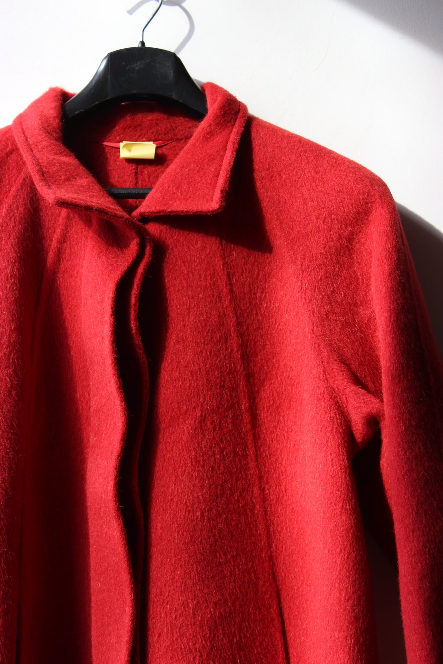 Cappotto Rosso Vogue Milano – Alpaca e Lana Vergine