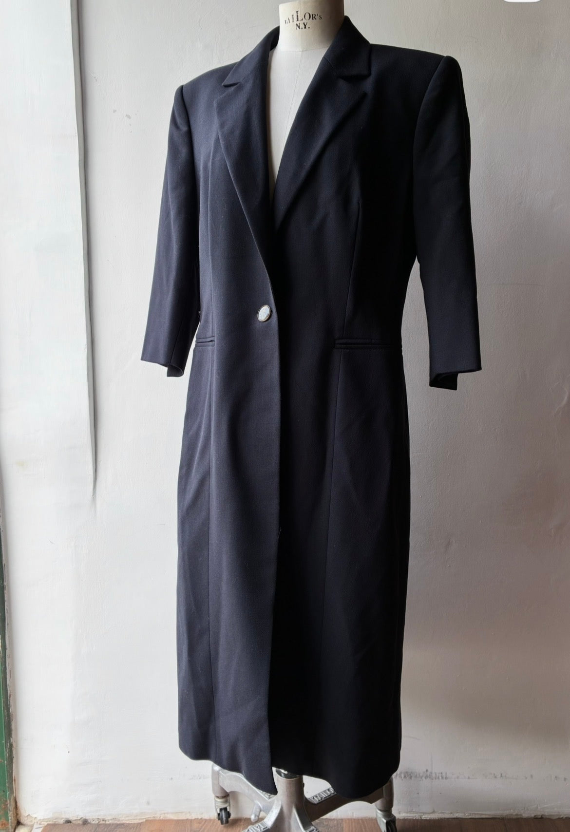 Gianfranco Ferré Studio Long Blazer Vintage – Blu Navy