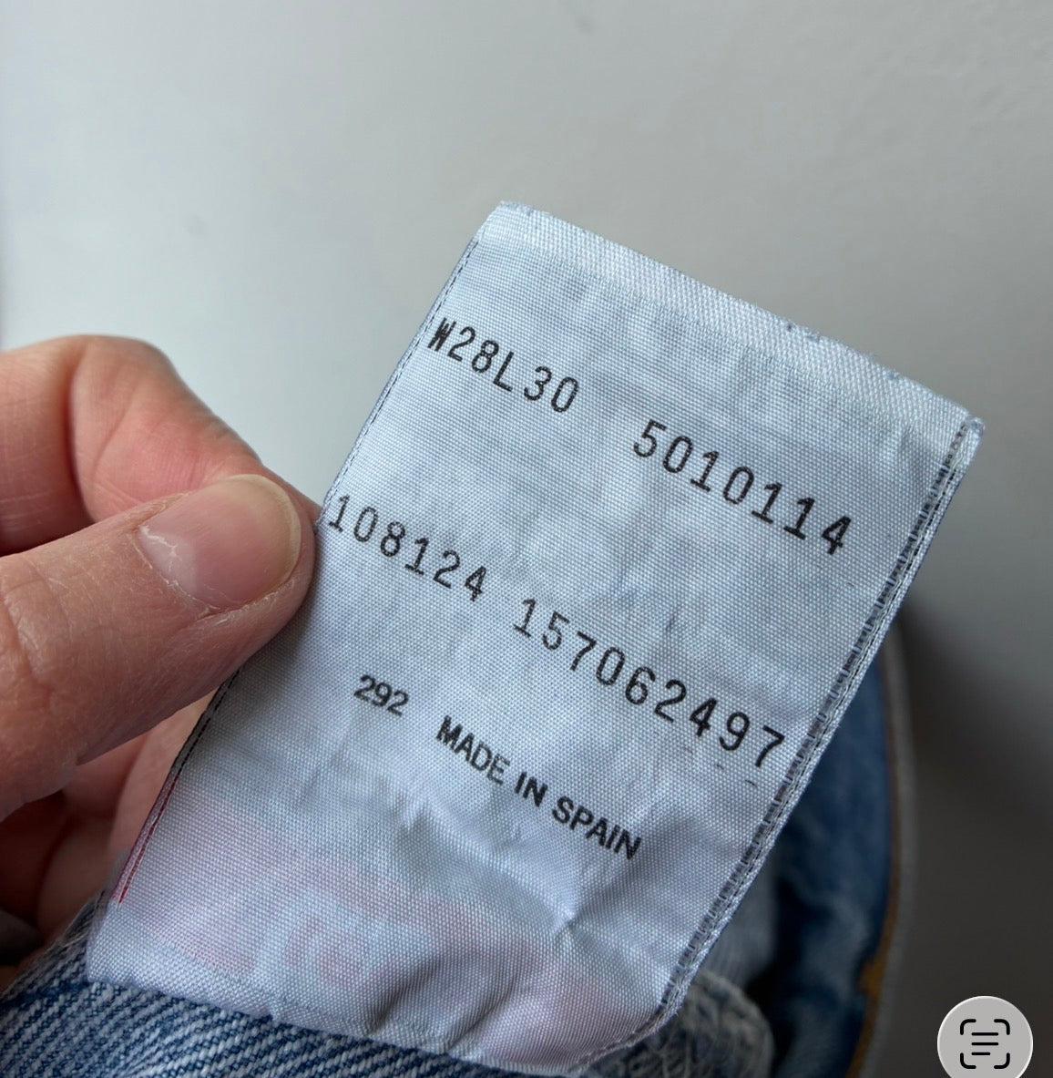 Levi's 501 Vintage Jeans – Red Tab W26 L30