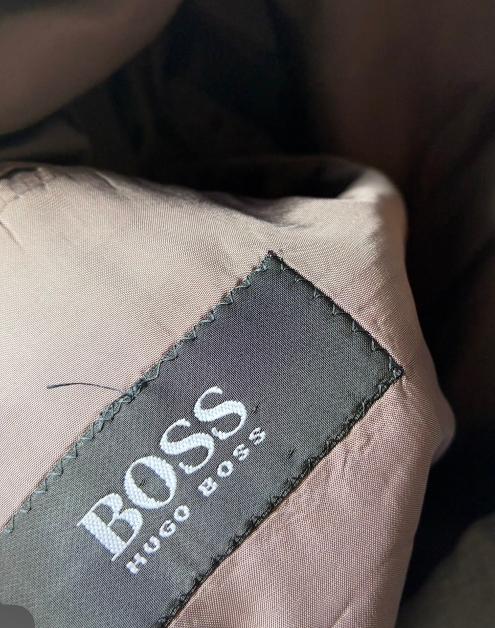 Blazer Hugo Boss Einstein/Omega Lana Vergine Grigio – Taglia 52 IT / L – Made in USA