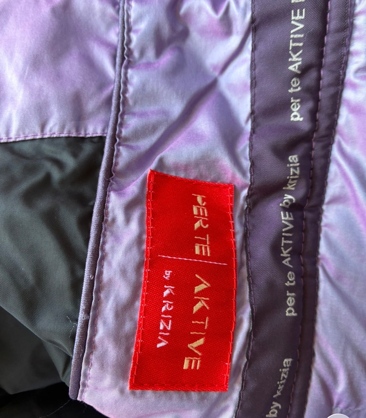 Gilet Piumino Vintage Lilla Per Te by Krizia
