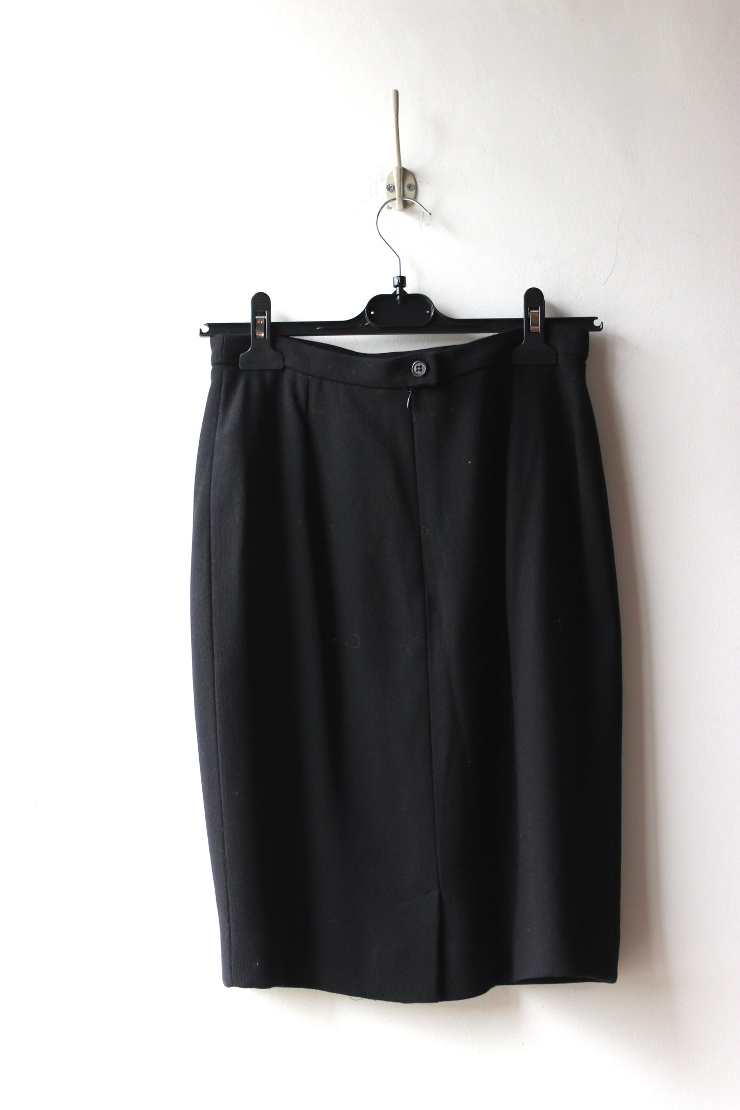 Gonna Tubino Nera Vintage – Max Mara Viscosa