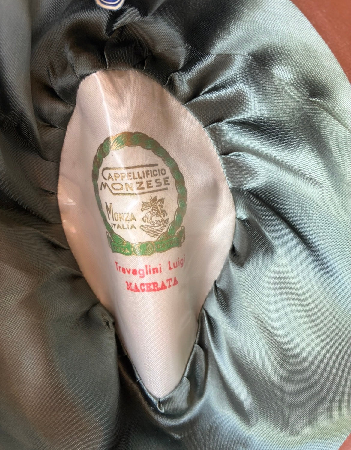 Cappellificio Monzese – Fedora Vintage Feltro Verde Oliva