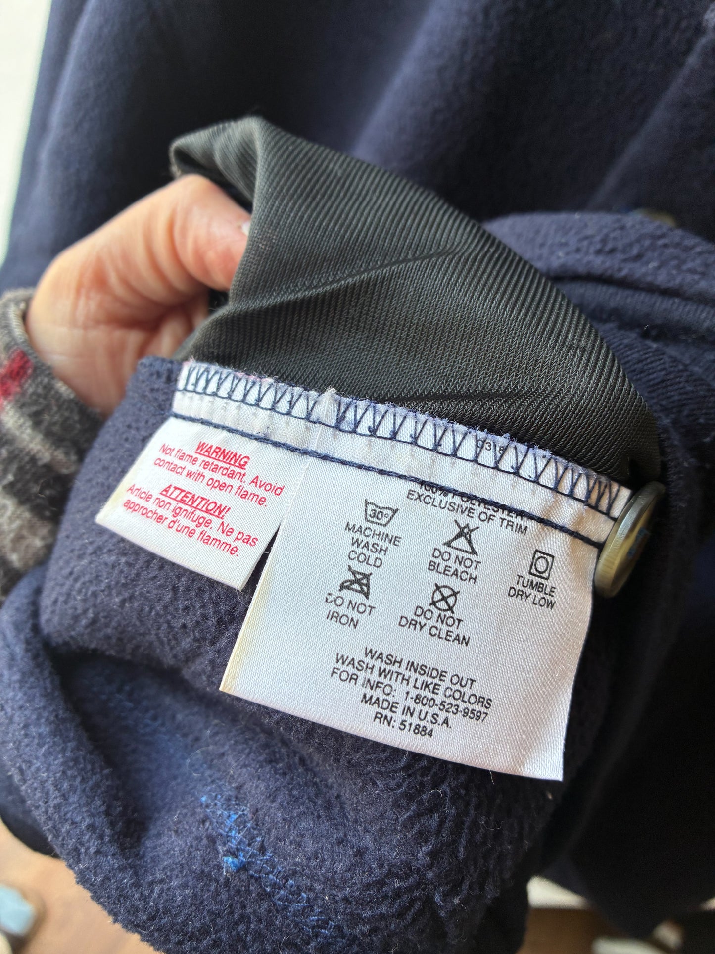 Fleece Vintage Patagonia Made in USA – Taglia M