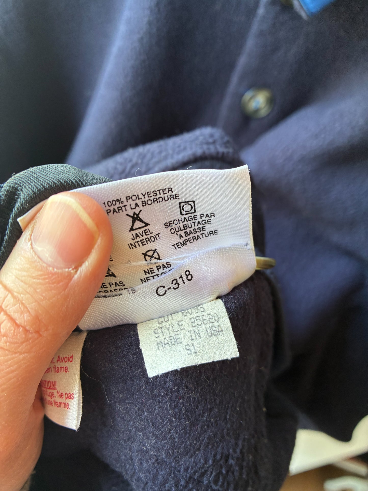 Fleece Vintage Patagonia Made in USA – Taglia M