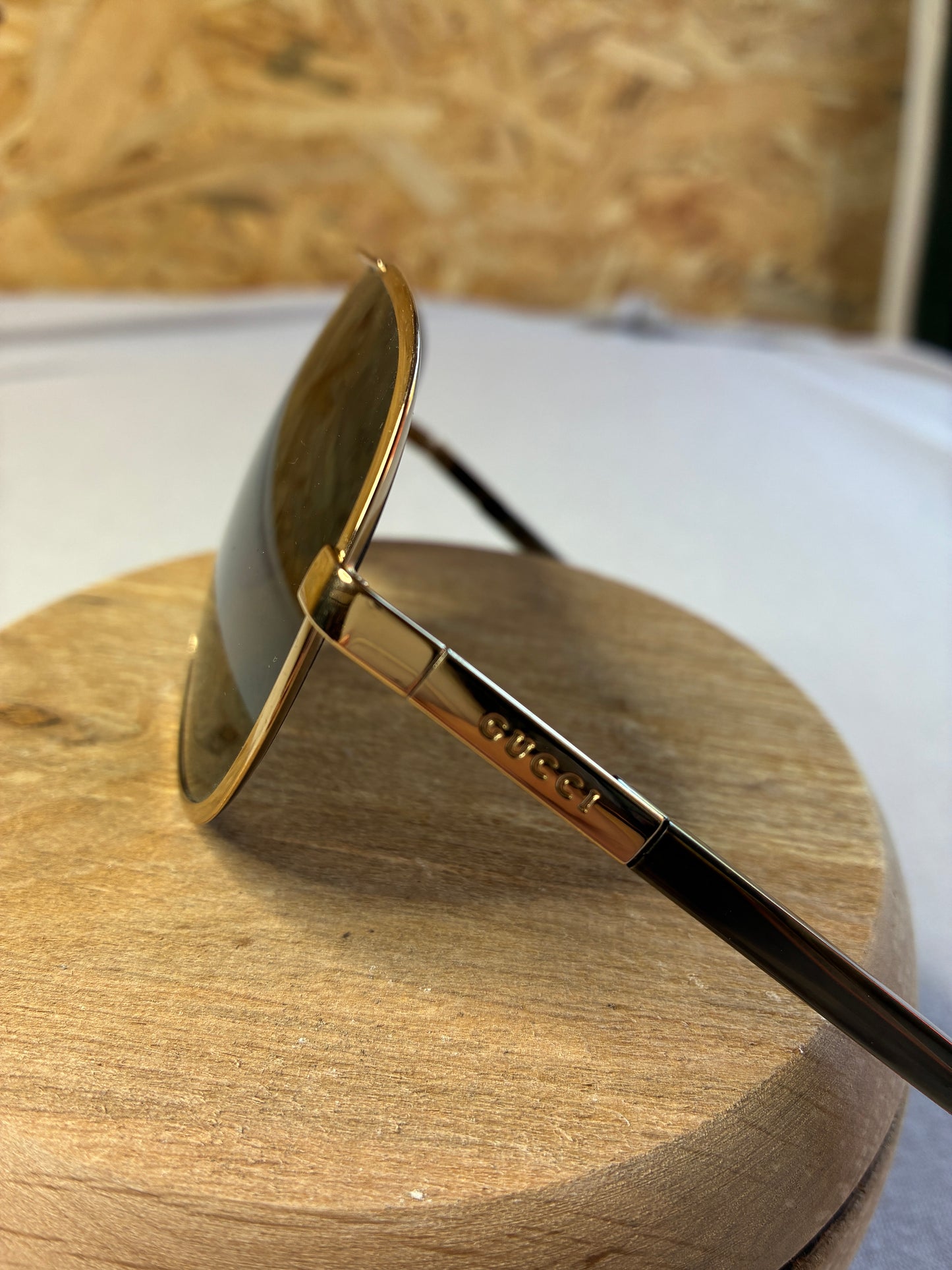 Gucci — Occhiali da Sole Aviator Shield Vintage GG 1650/S/F