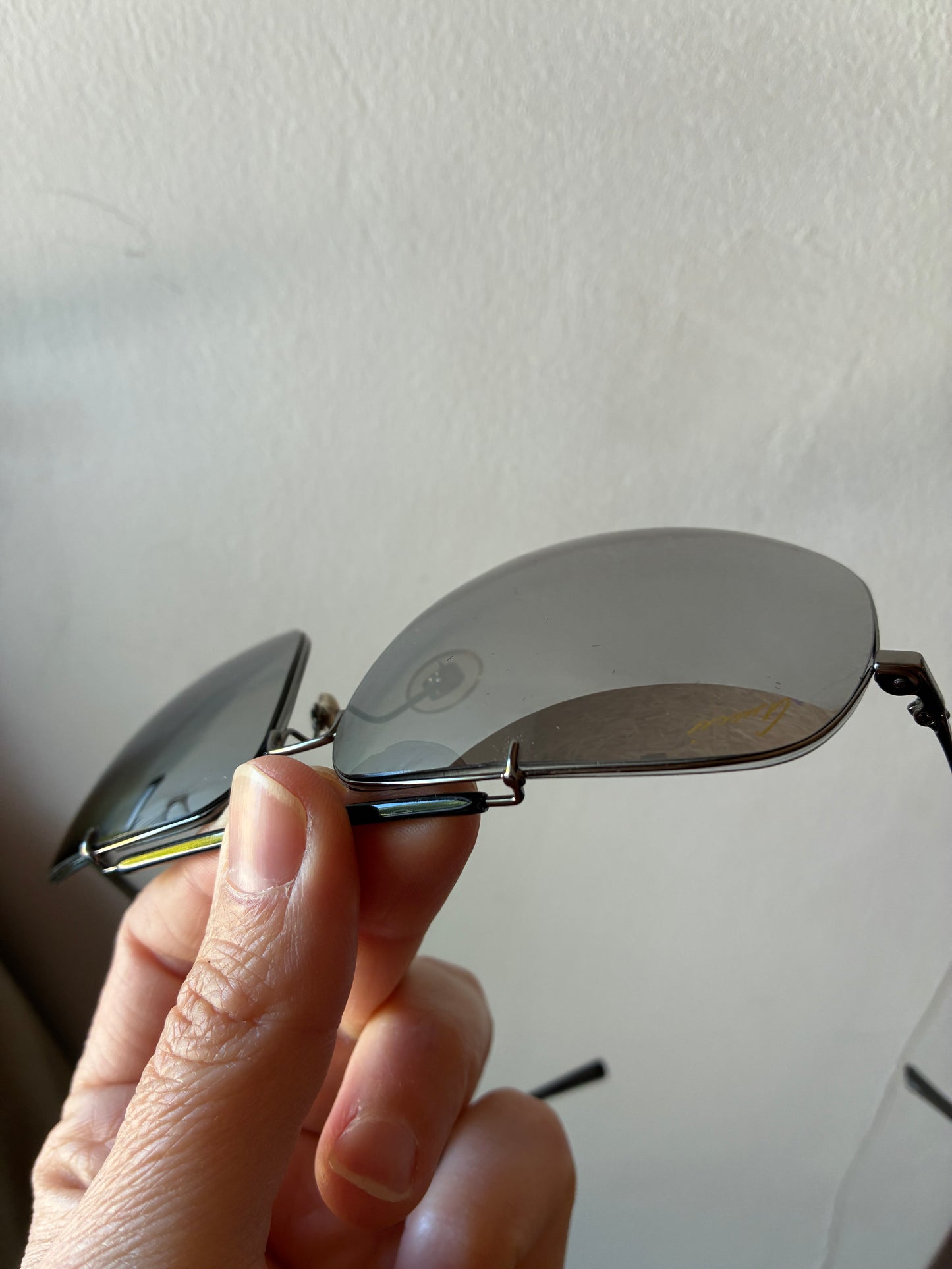 Gucci — Occhiali da Sole Aviator Quadrati Lenti Grigio Specchiato