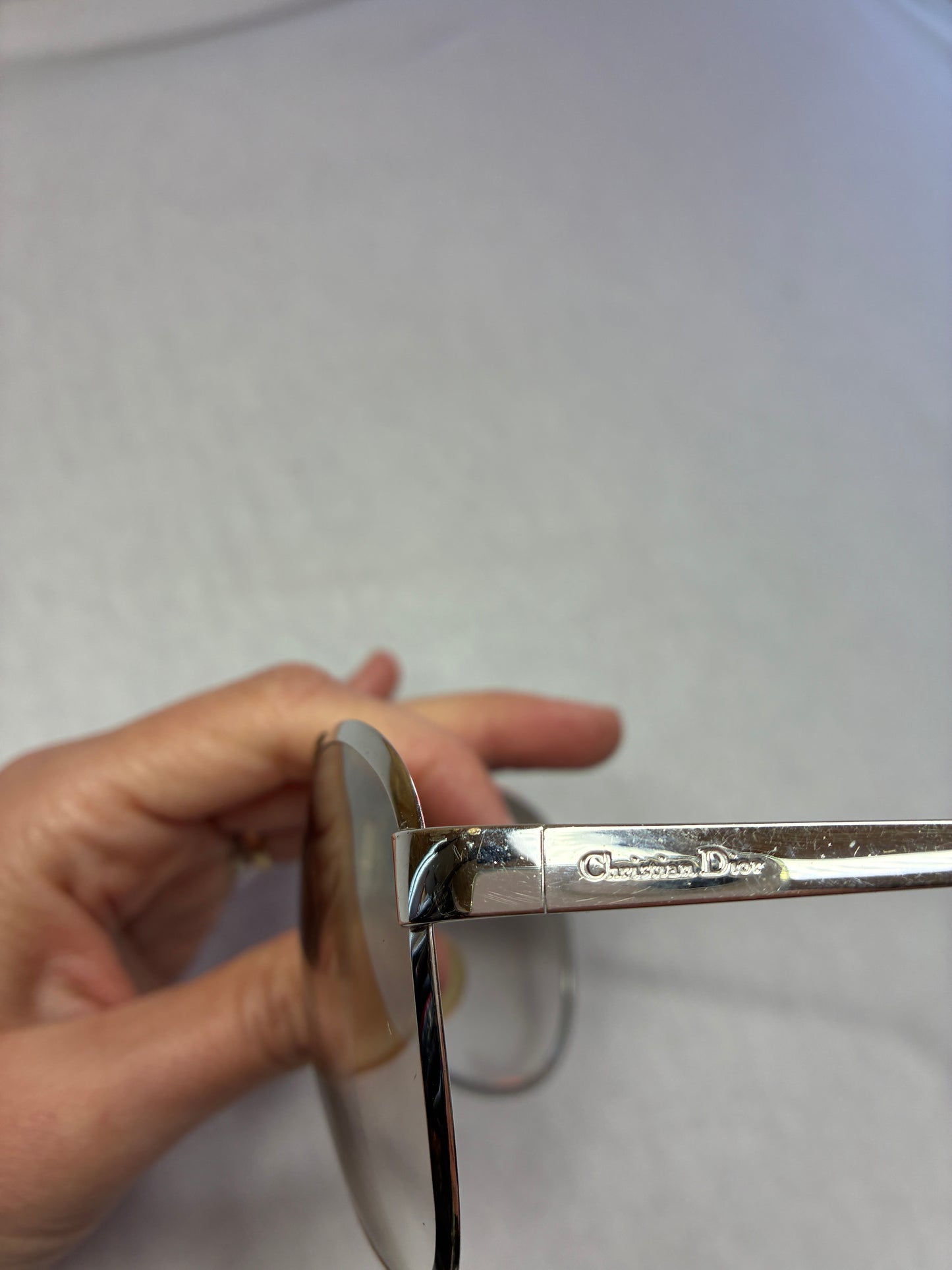 Christian Dior — Occhiali da Sole Aviator Shield Vintage « Rodeo Drive » Made in Austria