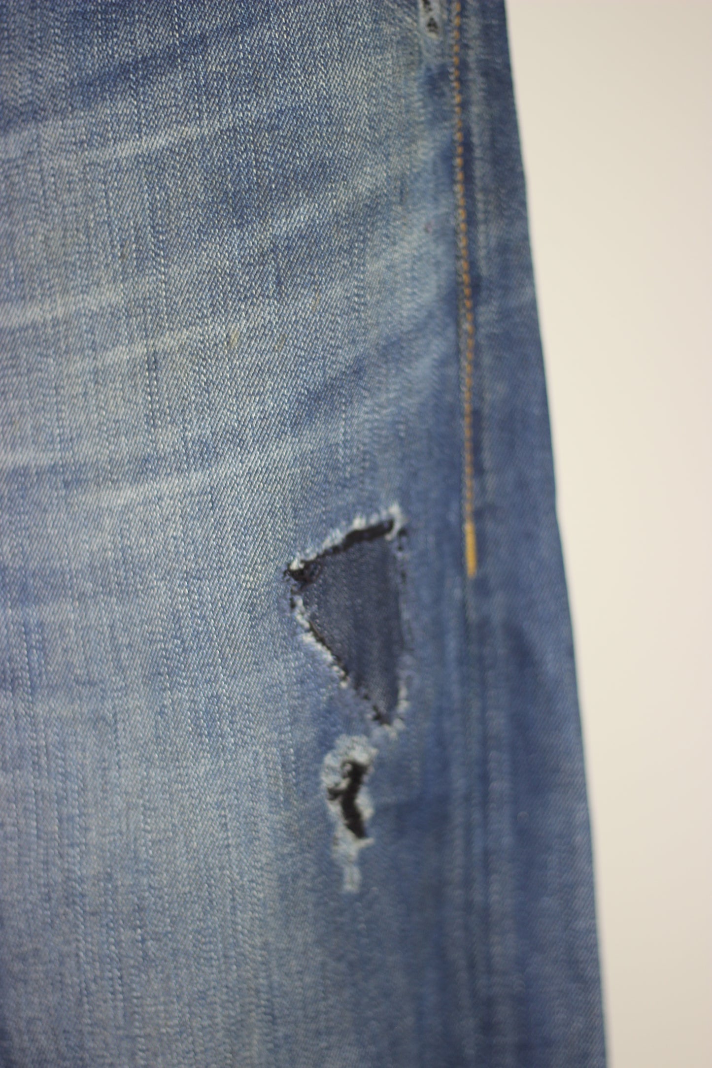 Jeans Vintage Clink Destroyed Blu – Made in Italy Taglia 52
